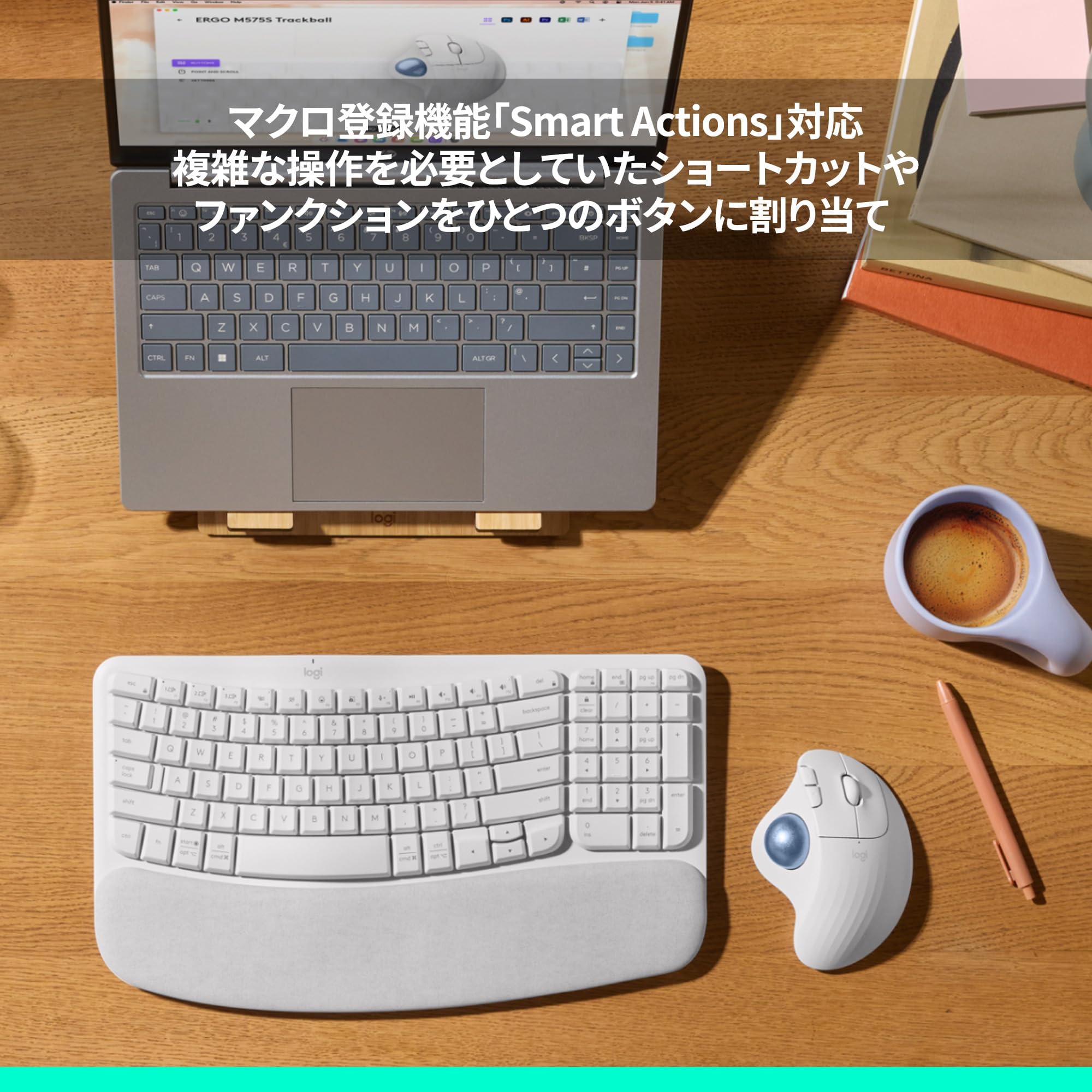 Amazon | Logitech (Logicool) ERGO M575SP ワイヤレス トラックボール