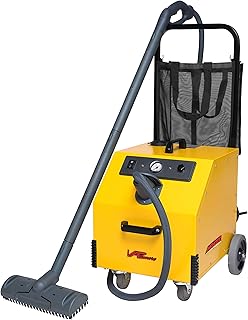 Vapamore MR-1000 Forza Commercial Steam Cleaner. Electronic Solenoid for Dry Steam Control, Stainless Steel 1900w Boiler, 3 Gallon Water Capacity, Multipurpose, Chemical Free, 50 Professional Tools