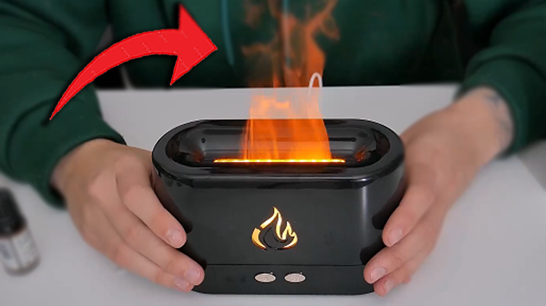 Watch Flame Air Diffuser - Demo and Review on Amazon Live