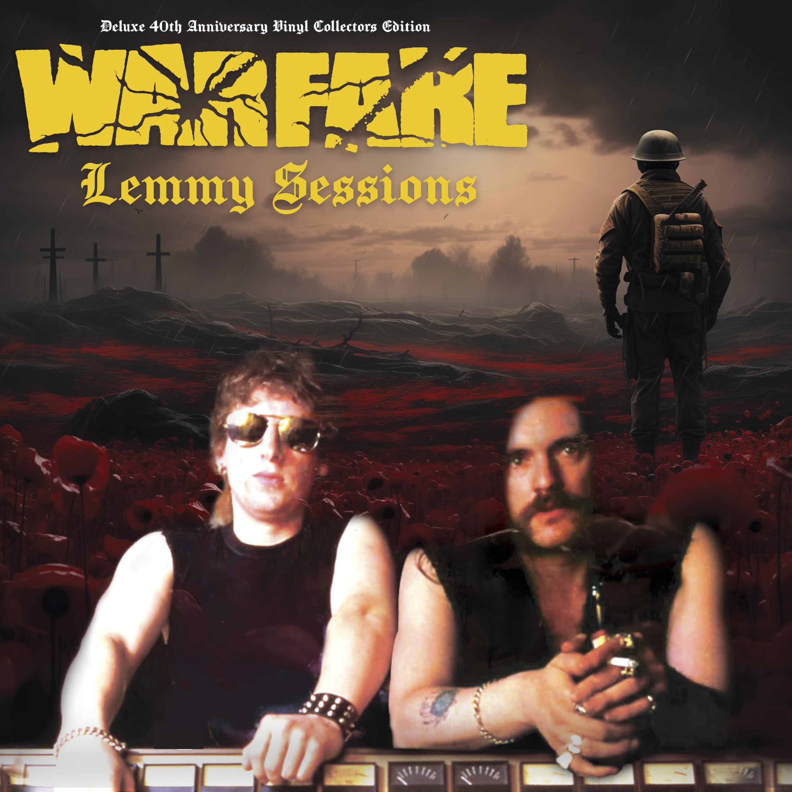 Warfare Lemmy Sessions (gold Vinyl Lp+ Black Vinyl 12"") LP New 844493063018