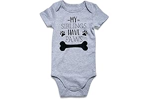 Baby Gender Reveal Neutral Cotton Romper for Boys and Girls