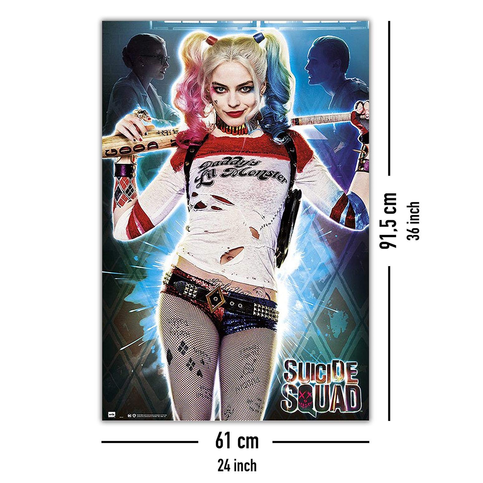 Amazon.com: Grupo Erik editores Suicide Squad Harley Quinn Daddys