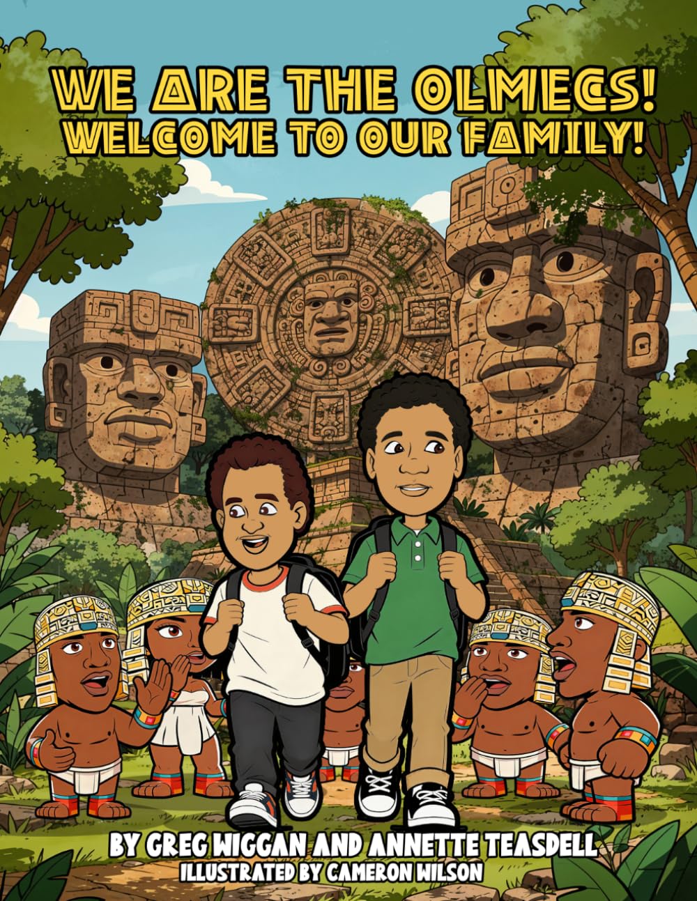 We are the Olmecs! Welcome to our family!
