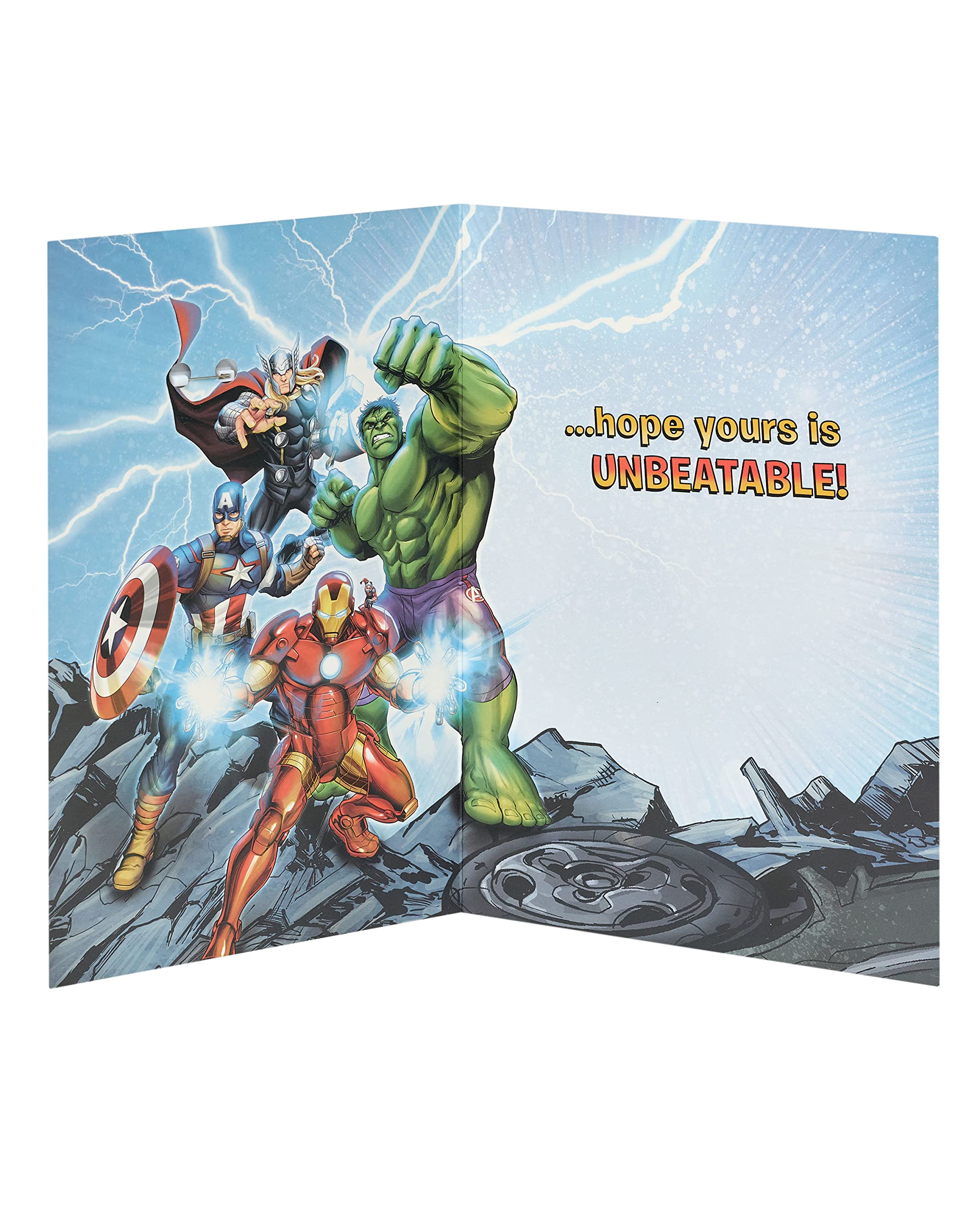 Avengers Geburtstagskarte – Geburtstagskarte Avengers – Marvel