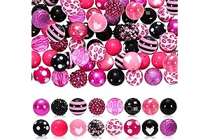 Whaline 50Pcs Preppy Pink Dots Bracelets for Girls