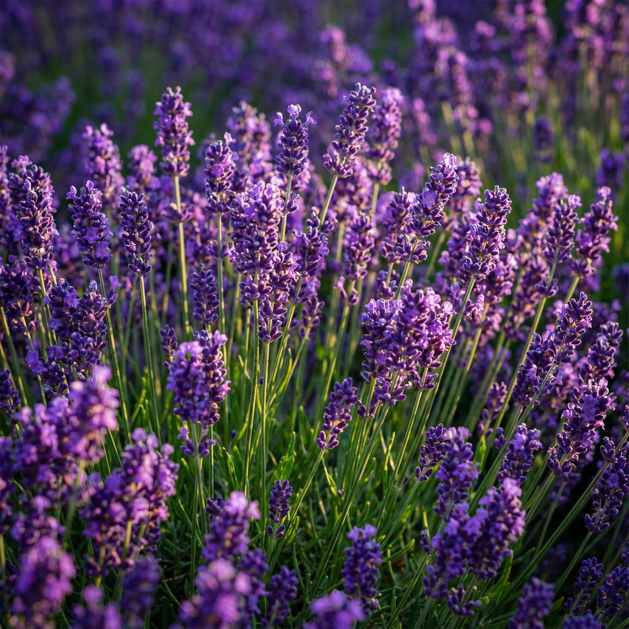 GreenboutiQ - Plante de jardin - Lavandula angustifolia Munstead - Lavande - Résistante à l'hiver - Violet - 6 Plantes - Pot 12cm - Hauteur 15-25cm