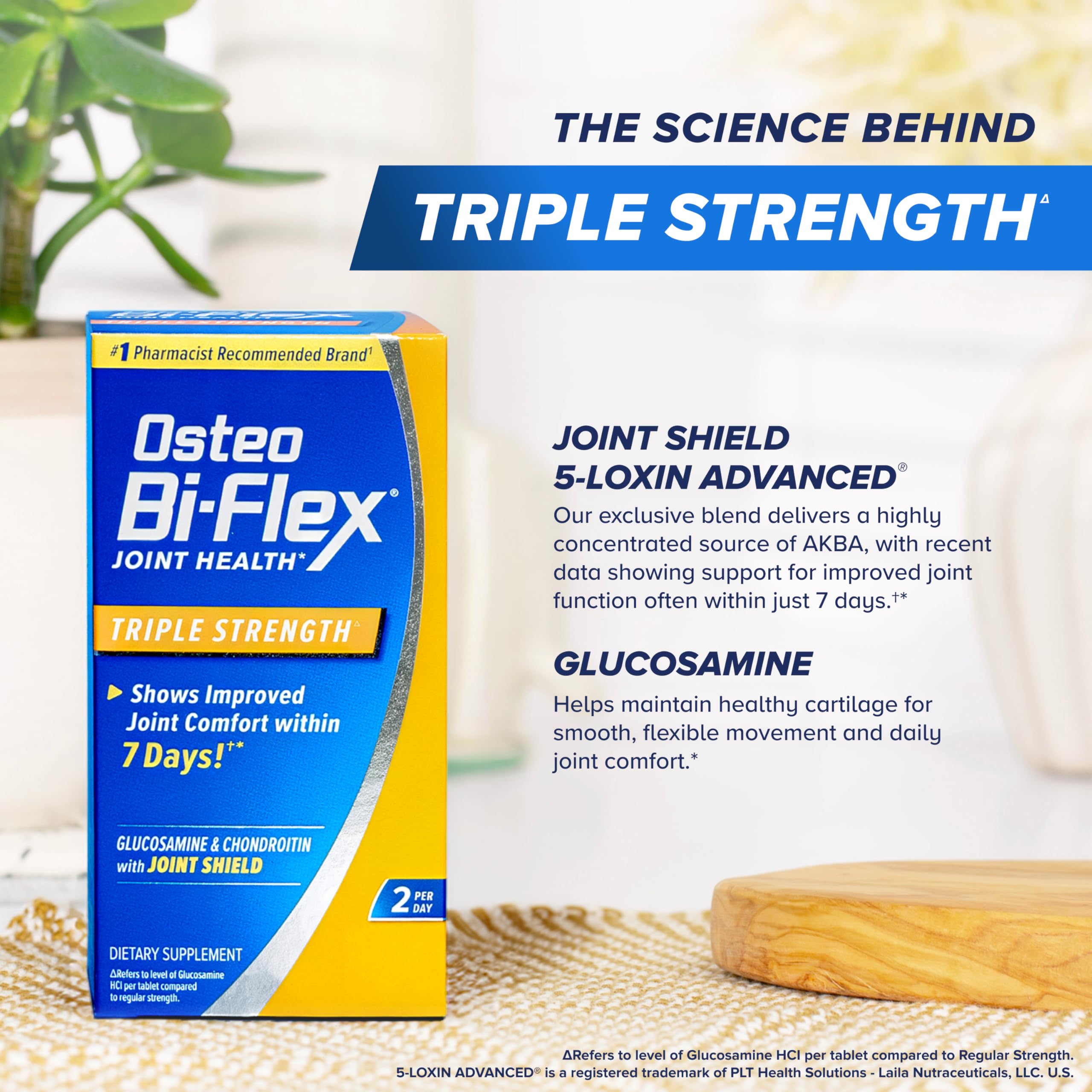 Osteo Bi-Flex Glucosamine Chondroitin MSM With Joint Shield, Twin Pack, 80 ct each 4
