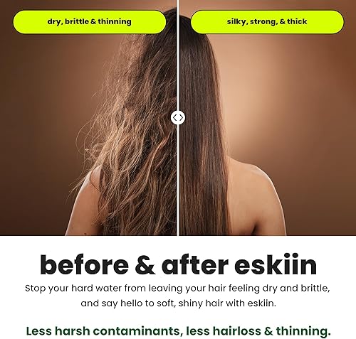 Miniatura 5 de Cabezal de ducha filtrado, el mejor cabezal de ducha con filtros para un cabello y piel saludables, suavizante de agua de alta presión para agua