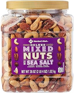 Member's Mark Deluxe Roasted Mixed Nuts With Sea Salt (34 Oz.)