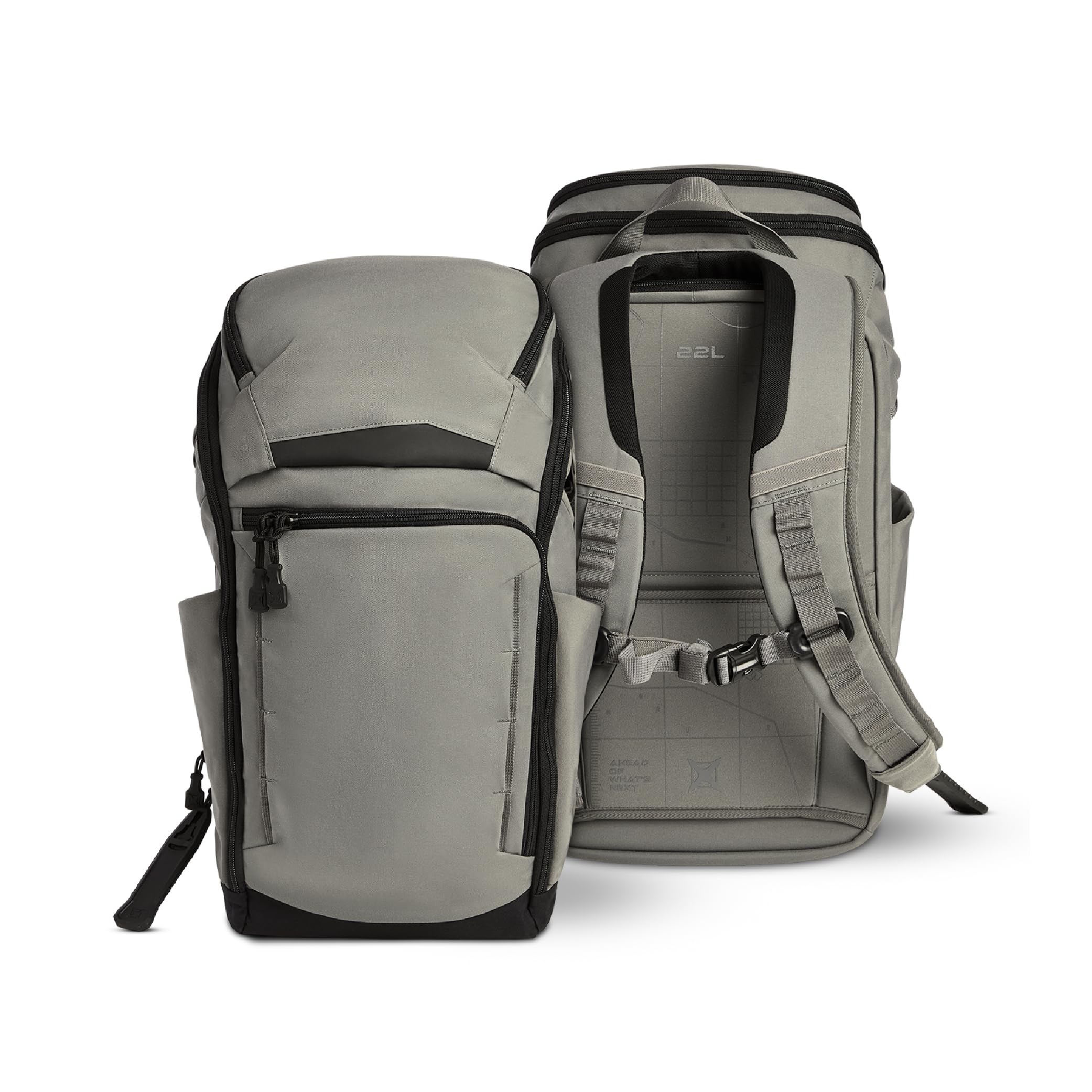 Vertx Gamut 22L Pack Backpack for Everyday Use, Versatile Design, Ideal for Travel, Work, and Outdoor Adventures, Slate Grey/Black - One Size