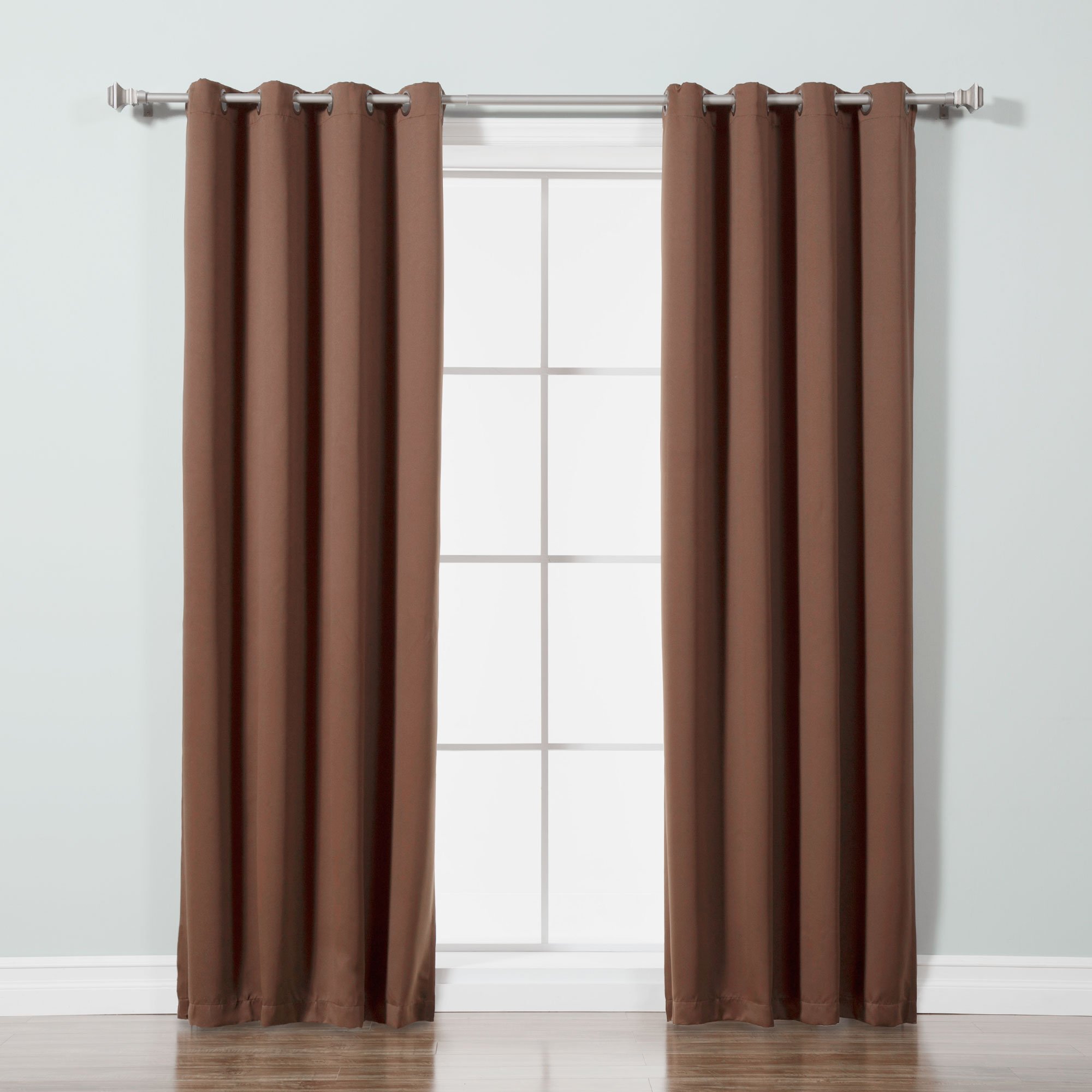 Chocolate Brown Curtains Walmart Curtains & Drapes 2023