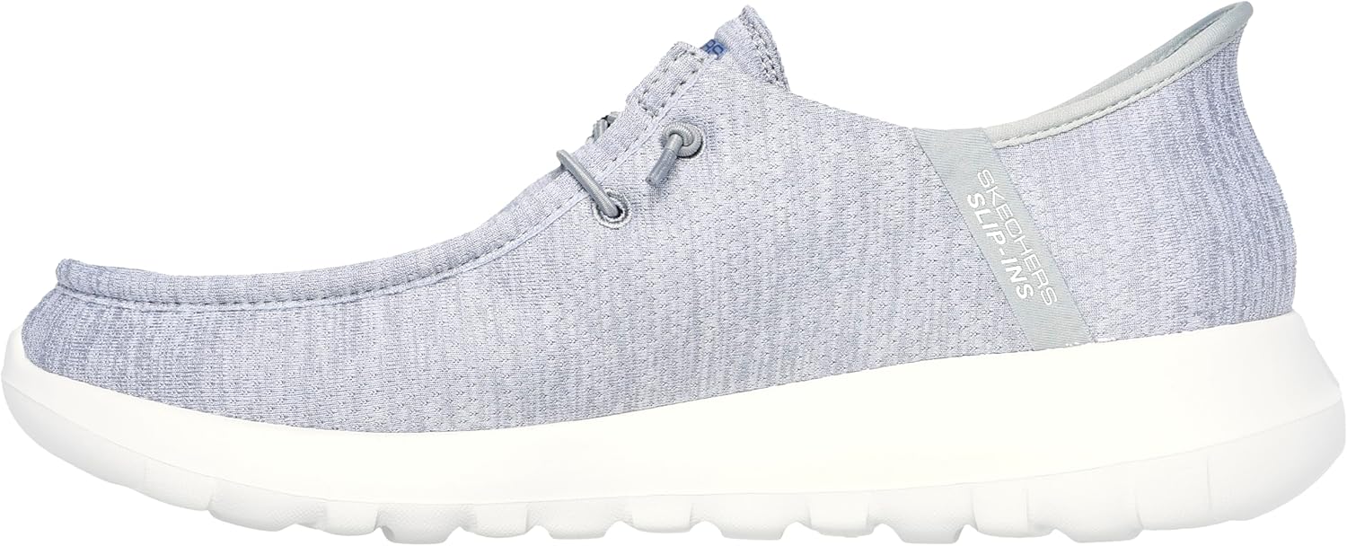Skechers Men's Go Walk Max Free Hands Slip-ins Sneaker, Grey, 10