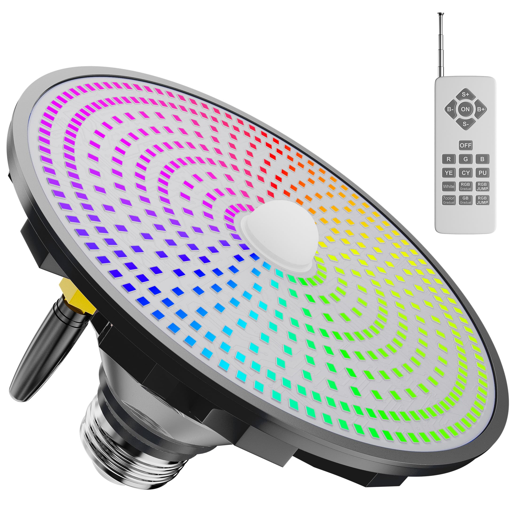 Photo 1 of Jadisi LED Pool Light Bulb for Inground Pools – RGBW 70W Swimming LED Pool Lights, 12 Color Modes, Adjustable Brightness & Speed, Remote Control, Energy Efficient, E26 Base