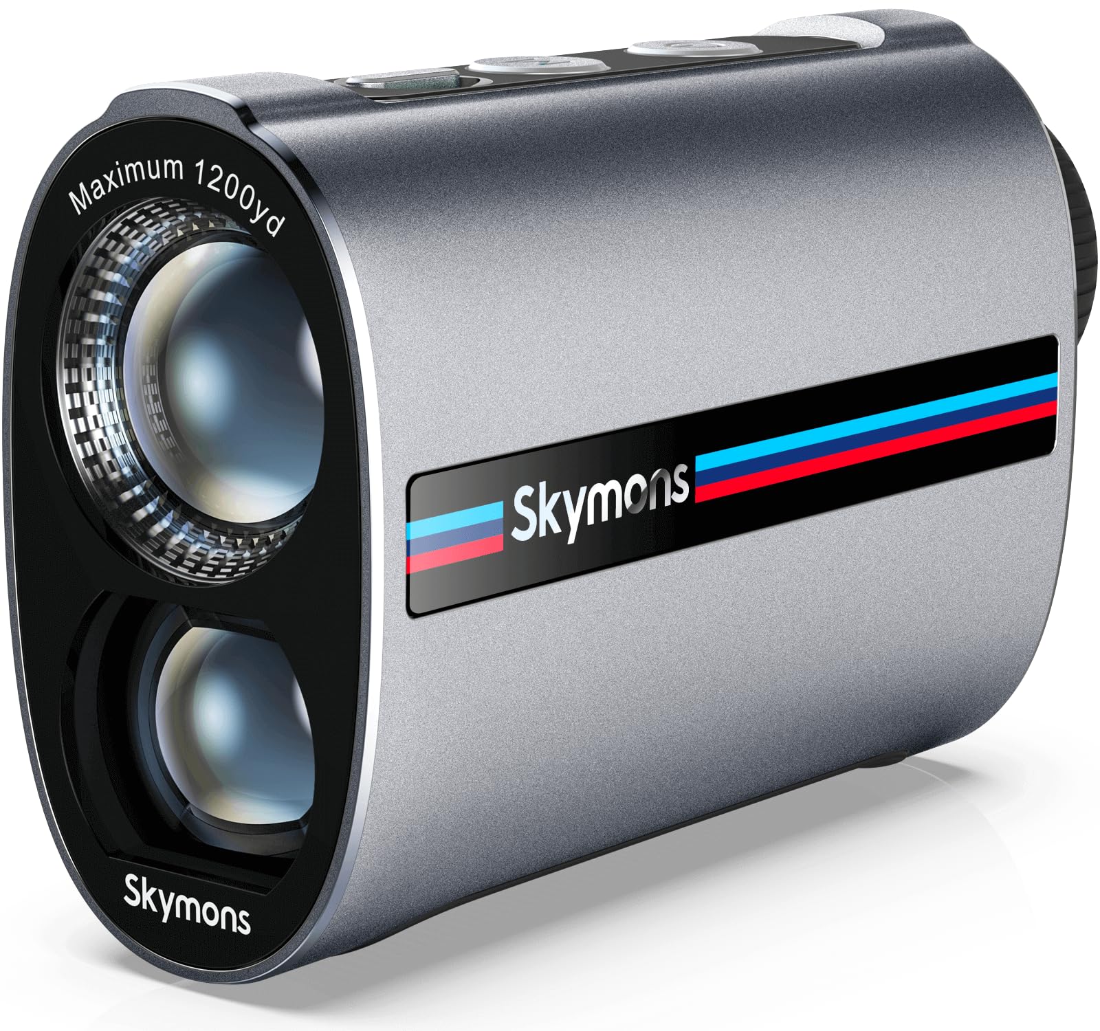 Mini Metal Golf RangeFinder with Slope 1200Y Range Finder 0 3s Flagpole Locking Vibration 7X Magnification 95 Transmission