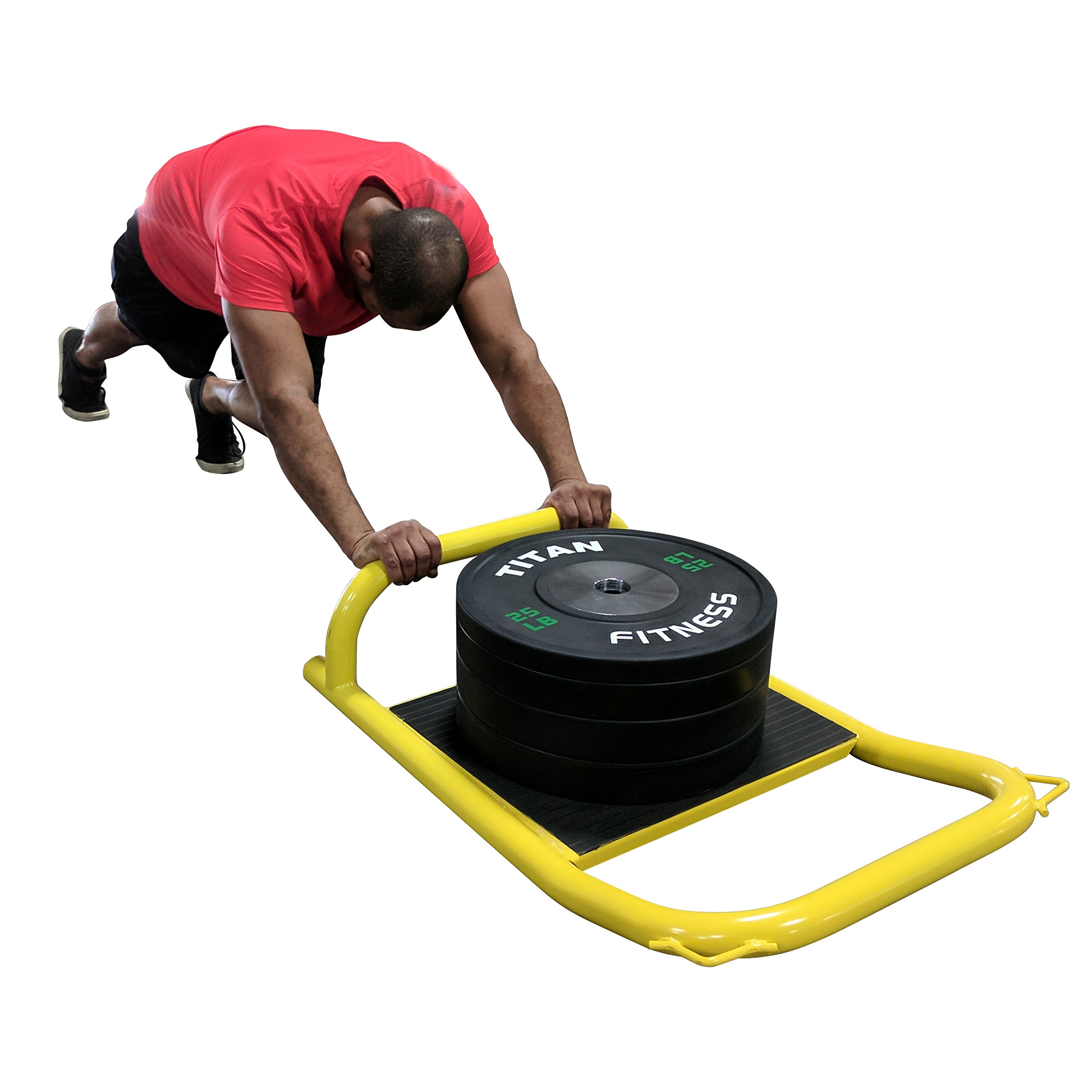 Titan Fitness Low Bar Push Pull Drag Sled Buy Online in UAE at desertcart