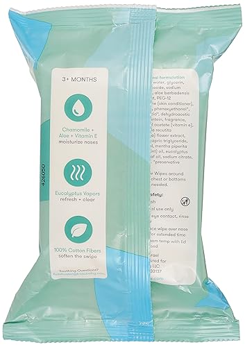Miniatura 2 de Toallitas hidratantes para nariz de Fridababy  BreatheFrida the BoogerWiper pañuelos faciales para bebé y para frotar el pecho para piel sensible