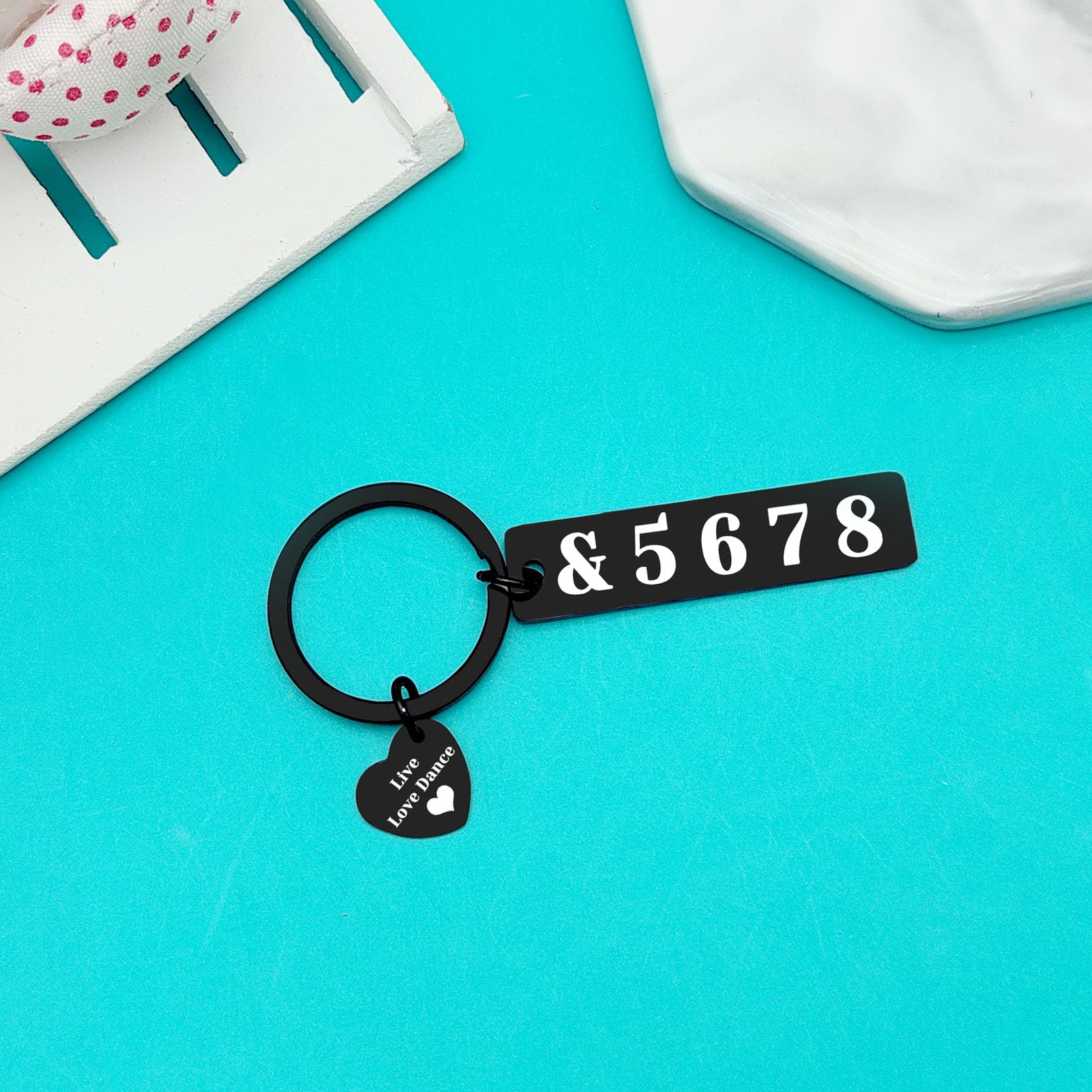 Xiahuyu Dance Teacher Appreciation Gifts Dance Teacher Keychain Dance Team Gift Dance Lover Gift Dance Instructor Gift Christmas Birthday End of Year Gift Thank You Gift for Dance Teacher