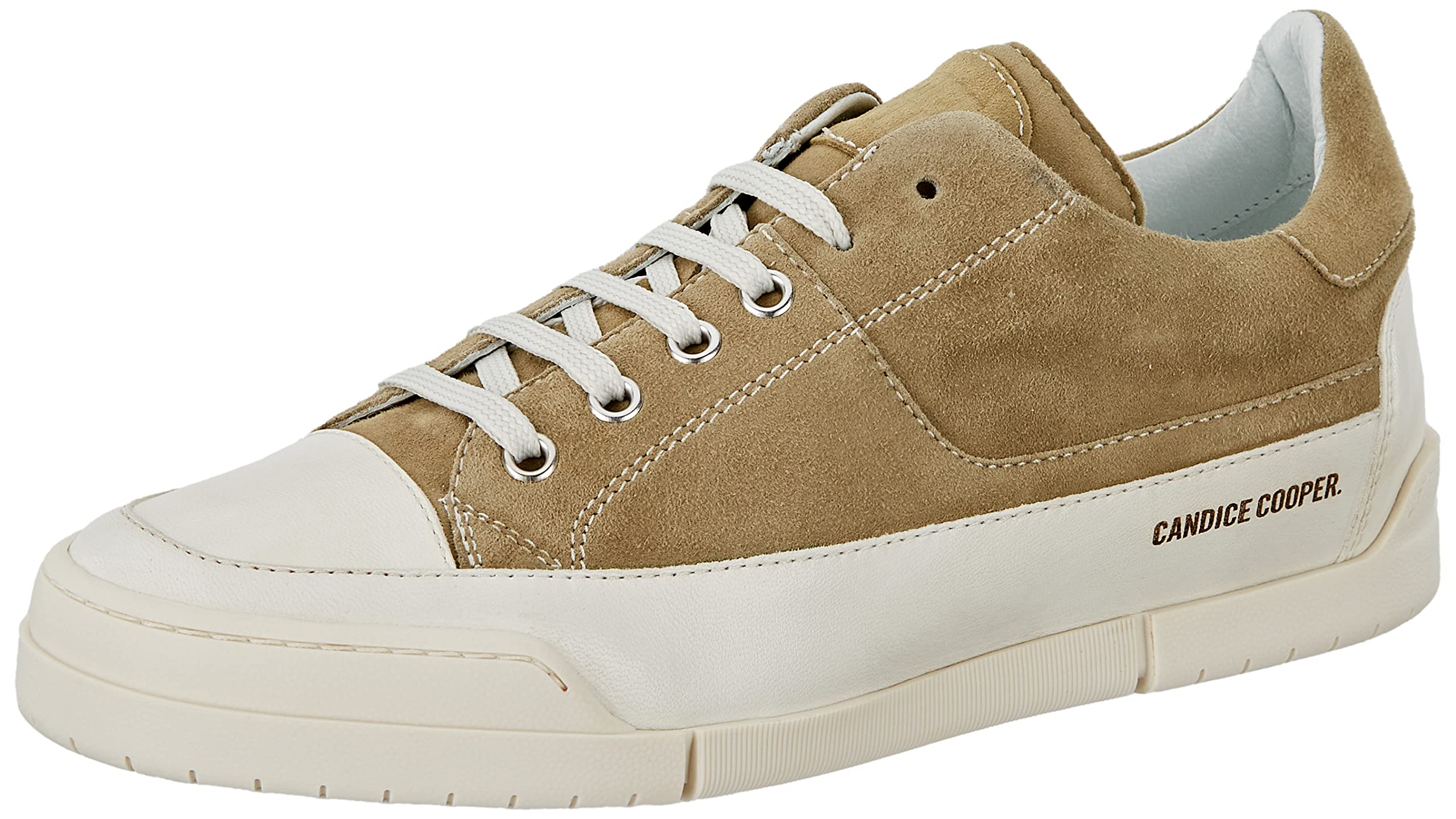 Candice Cooper Ghibli Vintage Suede Leather Sneaker, Green, 5.5 UK