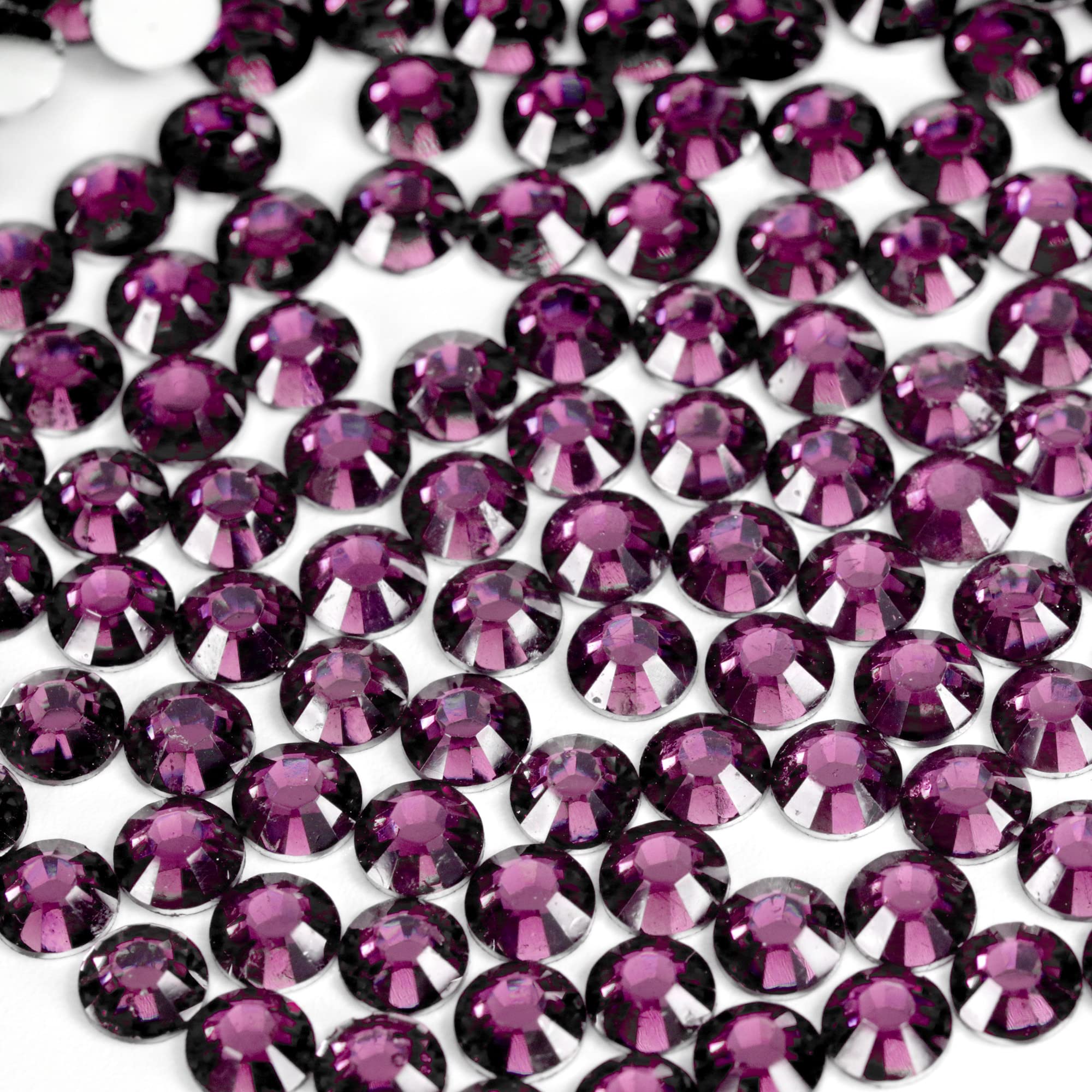 250pcs 6mm Flat Back Non-Stick Rhinestone Crystal Diamantes Nail Art & Craft Scrapbooking Embellishments 90 Available Colours (6mm, AB Clear #A13) — view 40