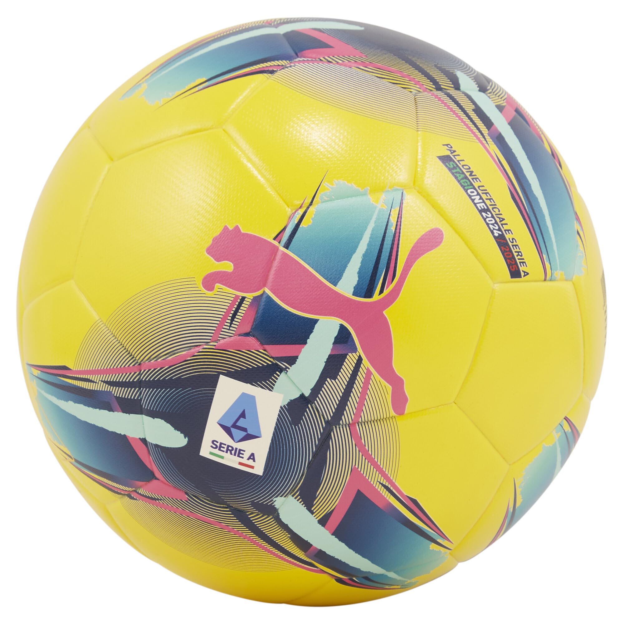 PUMA Pallone da Calcio Serie A (FIFA® Quality) 5 Dandelion Multi Colour Yellow