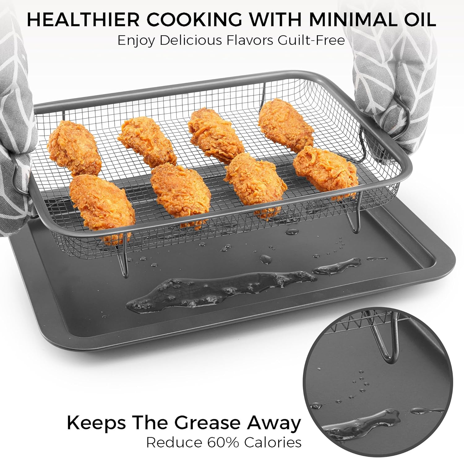 Air Fryer Basket for Healthier Cooking