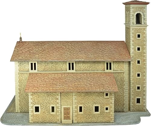 Miniatura 3 de Warlord Warlord Polvo Negro Iglesia Militar Mesa Superior Wargaming Diorama Modelo Plástico Kit 802010006