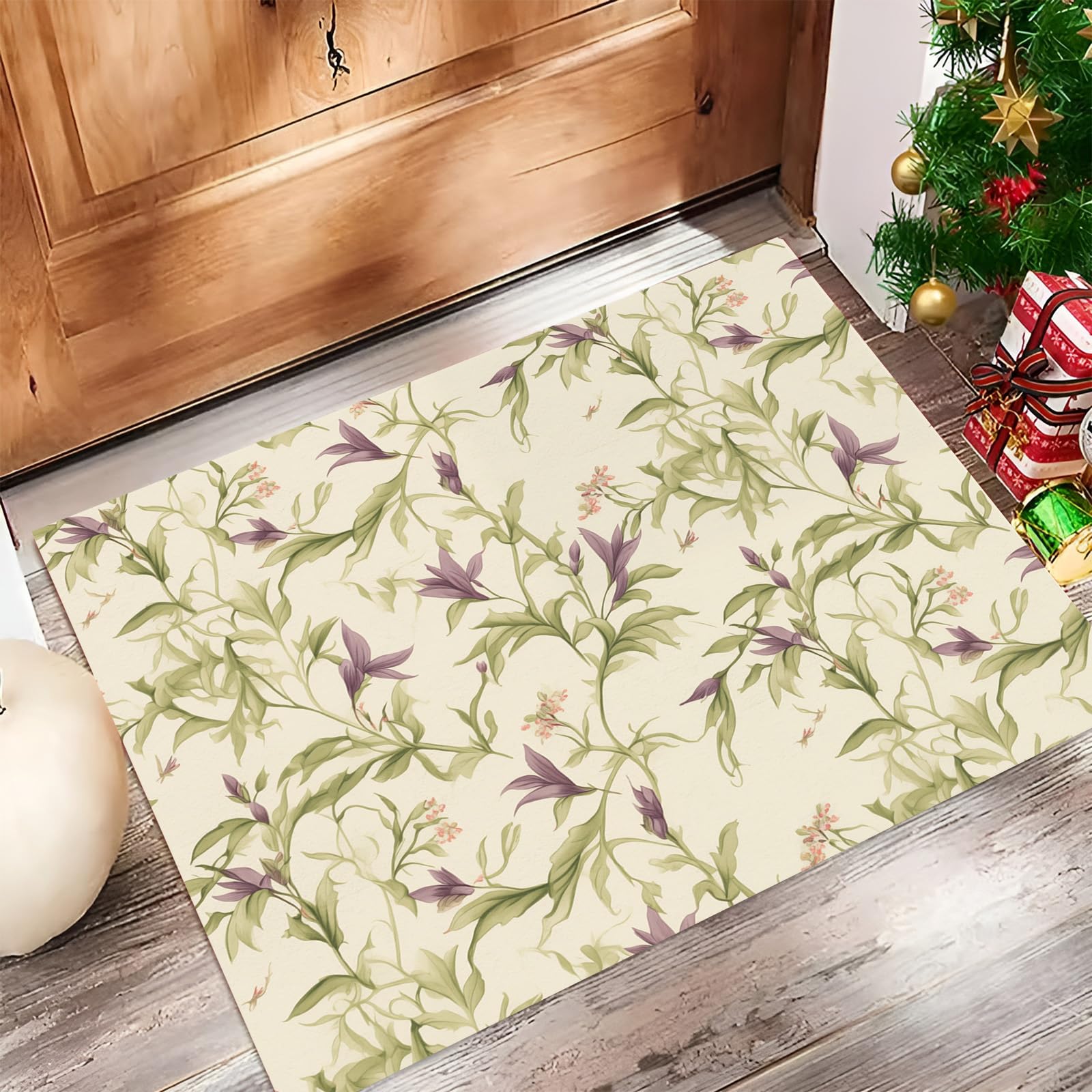 Tapis de sol lavande pour l'entrée et le couloir des chiens