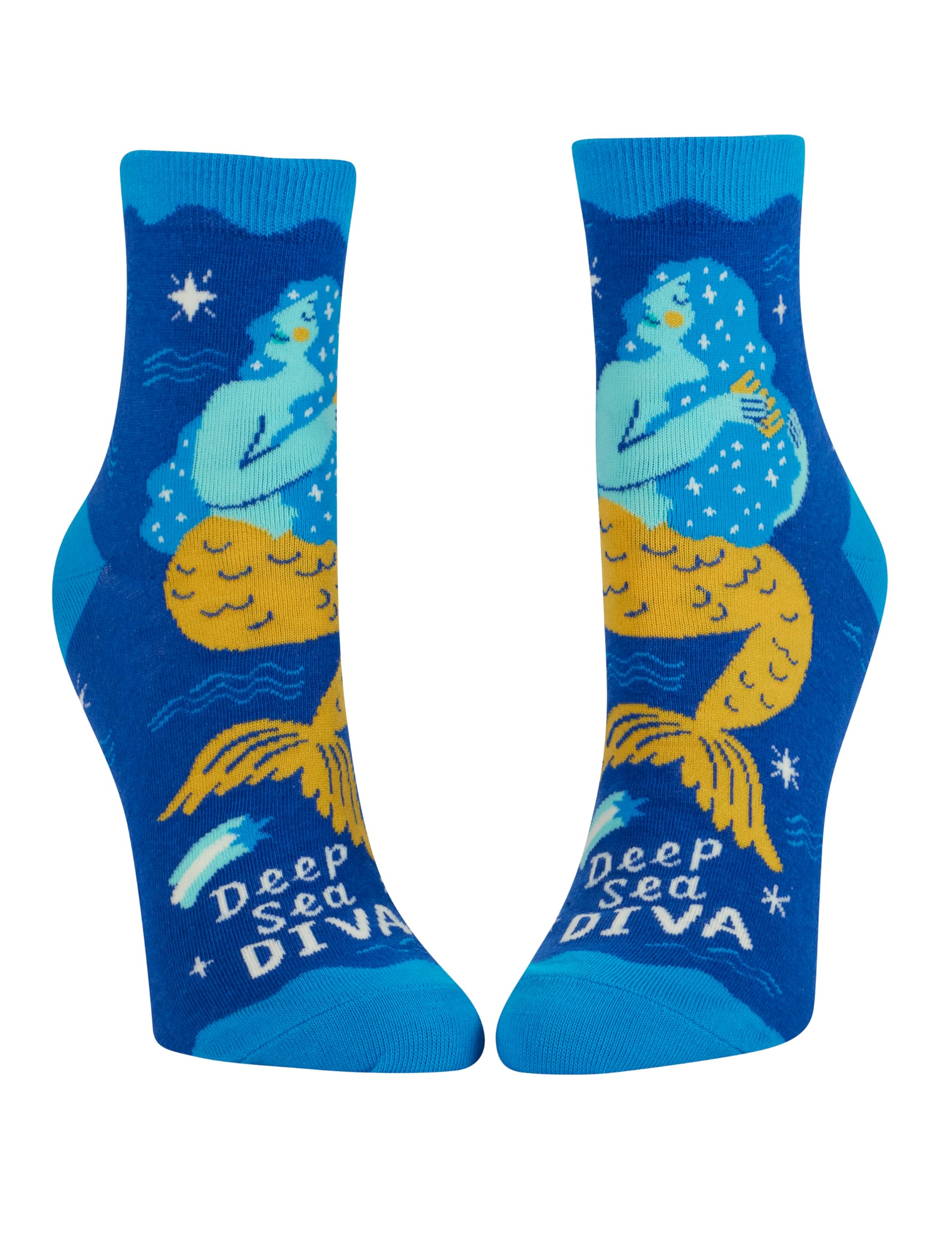Blue Q Women's Novelty Socks - Funny Crew Socks for Women Sizes 5-10, For Mother's Day, Holiday, and Birthday Present
