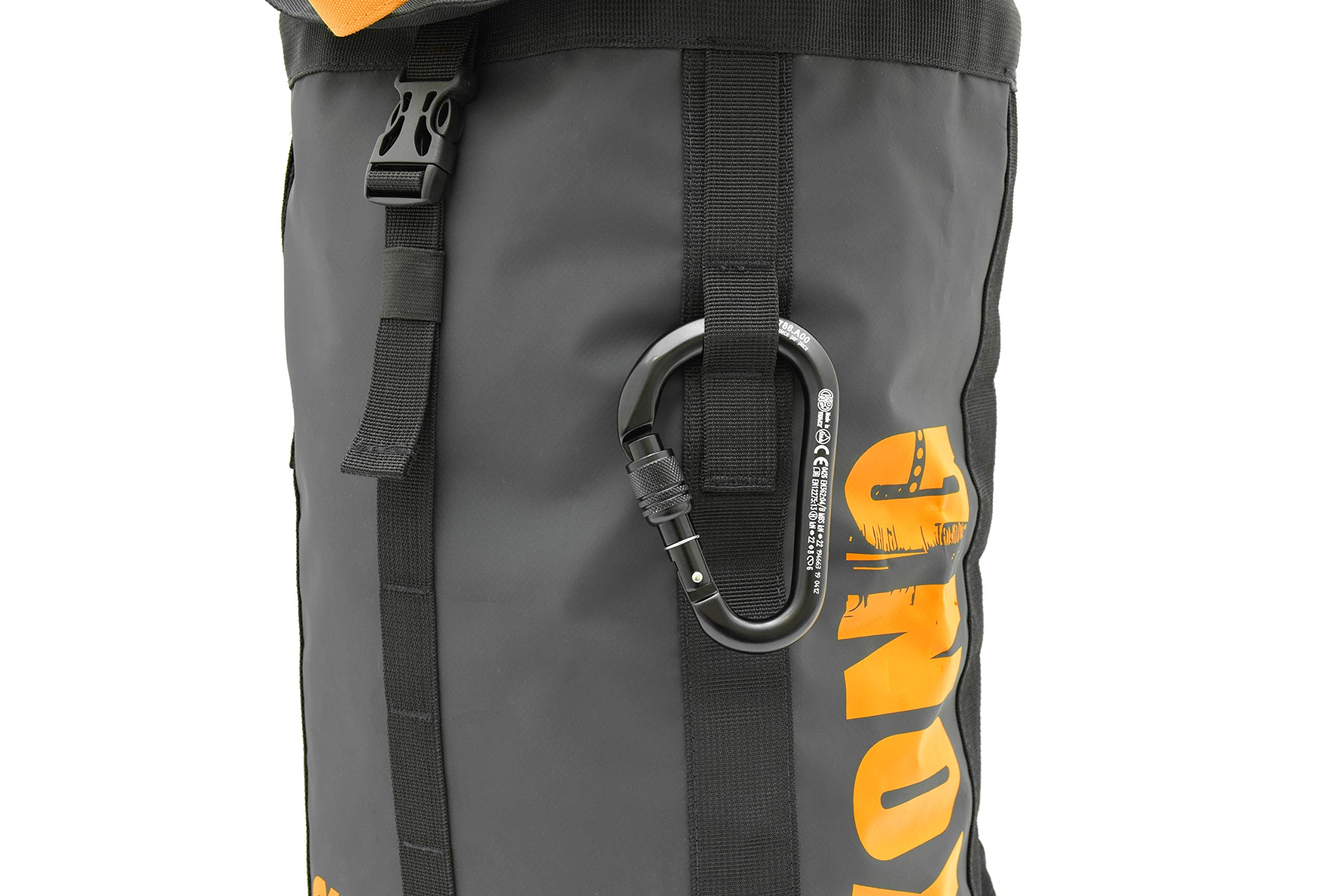Kong. Genius II. Zaino Arrampicata e Alpinismo. Sacca Portacorda per Trasporto e Recupero Attrezzatura Climbing. Ampia apertura. Anelli per la sospensione. Impermeabile. 30 Litri. 850 grammi