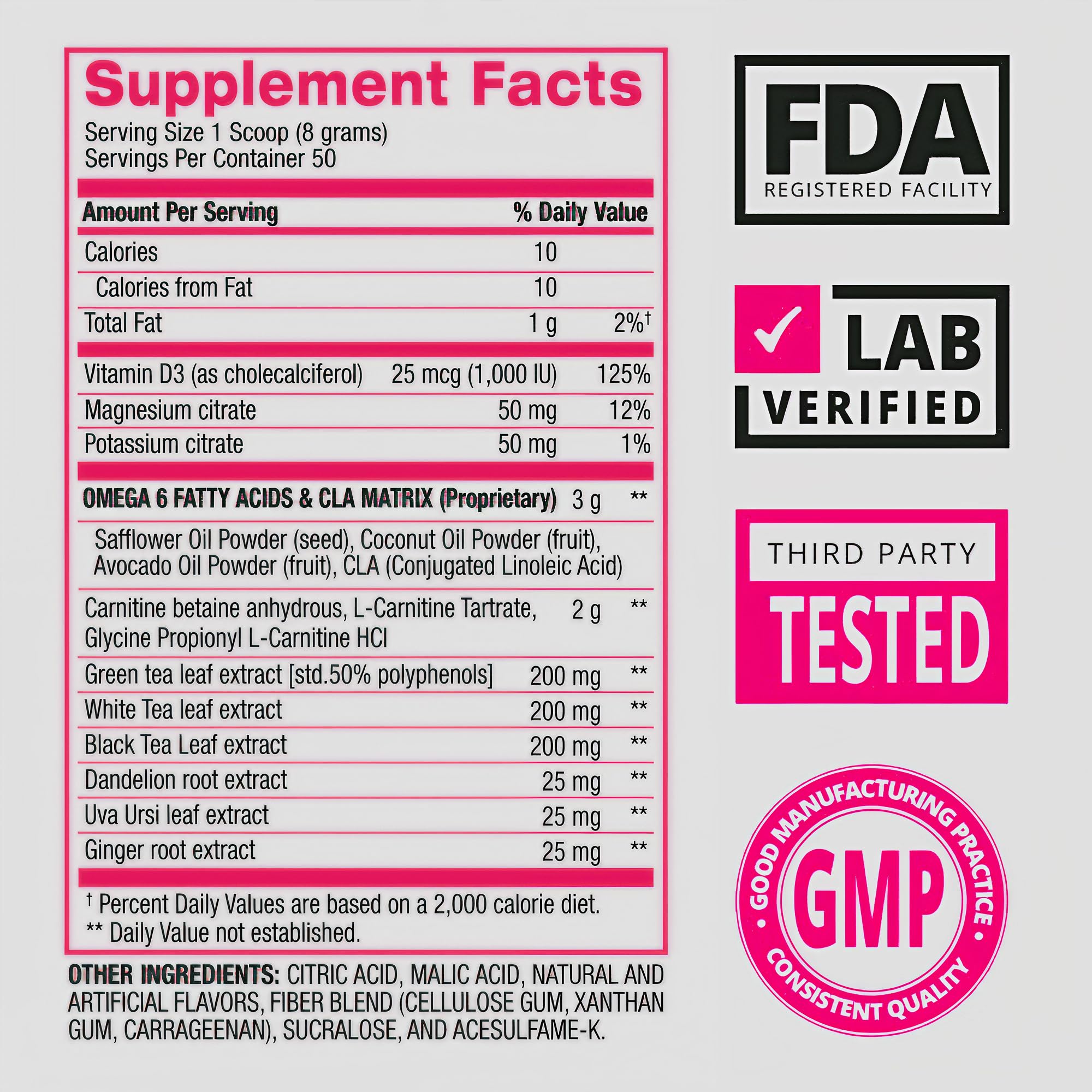 l carnitine drug test Lean Sauce L-Carnitine main image 0