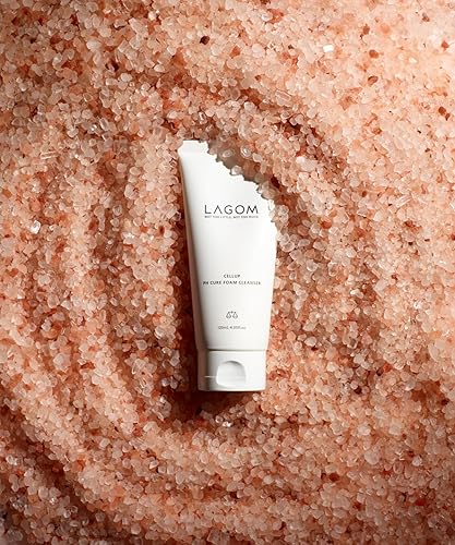 Miniatura 2 de LAGOM Cellup - Limpiador de espuma para curar pH, crema de limpieza profunda natural, equilibrio de pH 5.5, subácidos, sin alcohol, suave, sedoso,