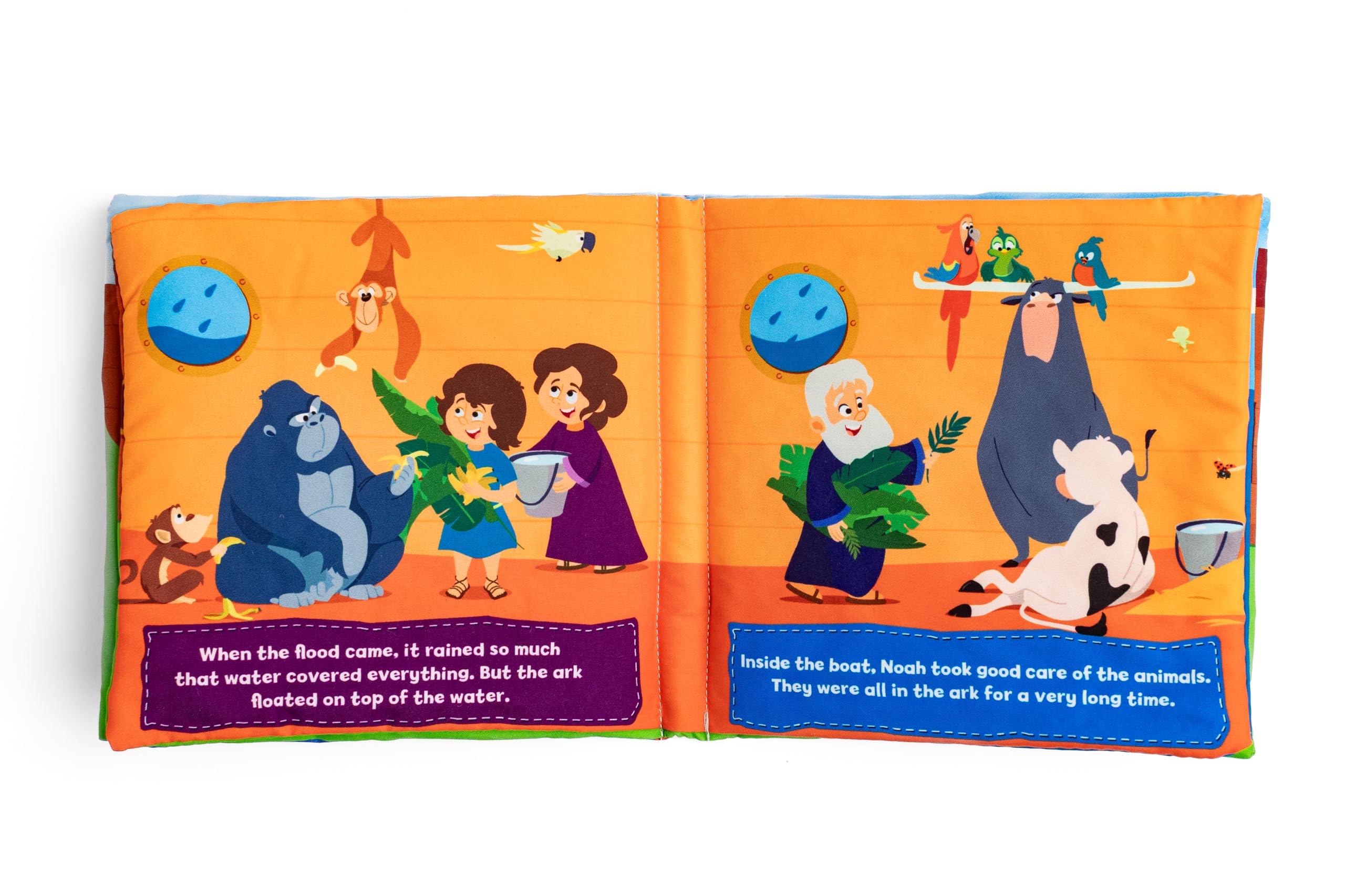My Very First Noah's Ark Storybook: A Soft and Cozy Bible Story for Babies - Image 4