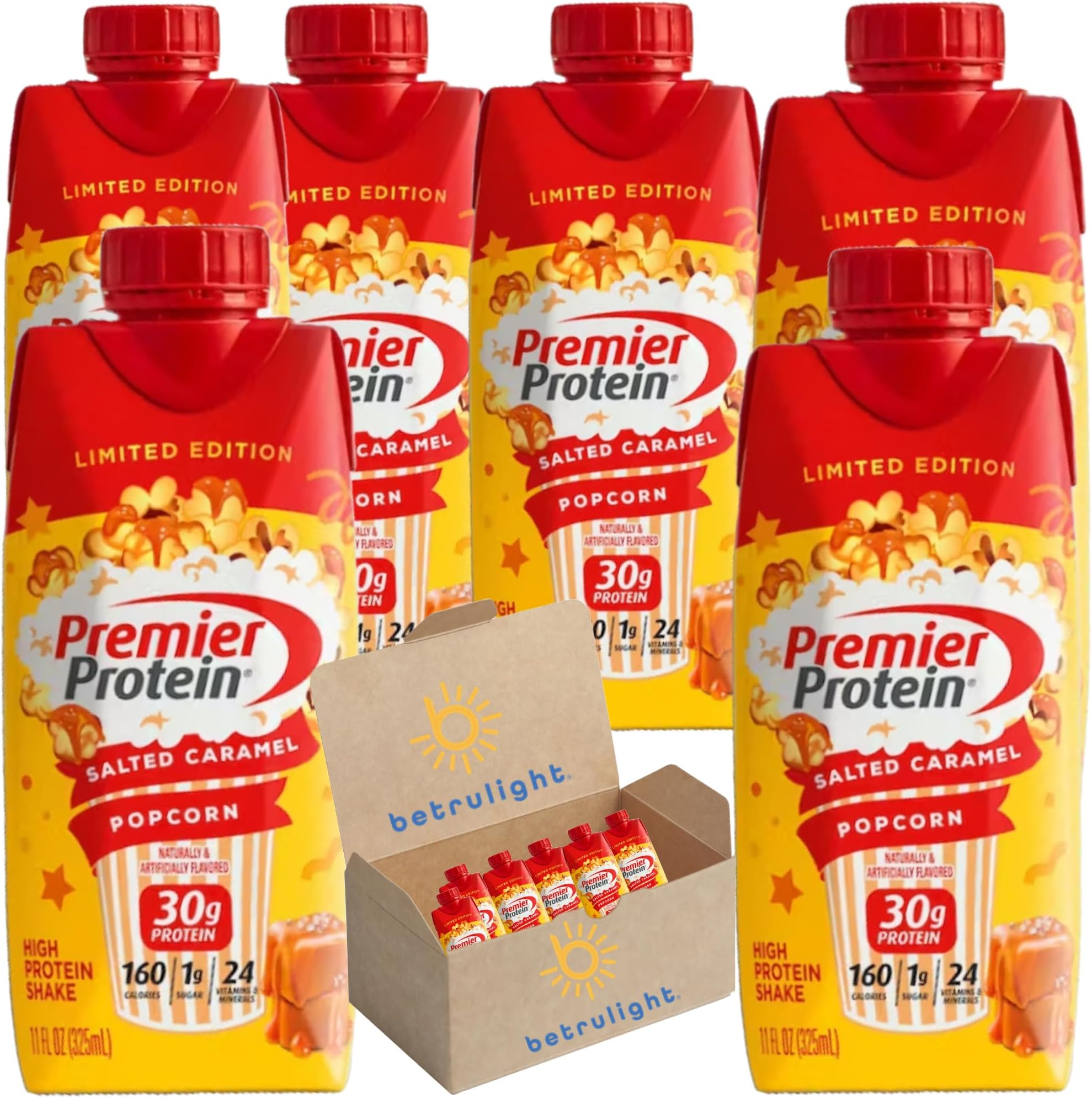 Amazon.com: Premier Protein Caramel Shakes, 4 Count : Health & Household