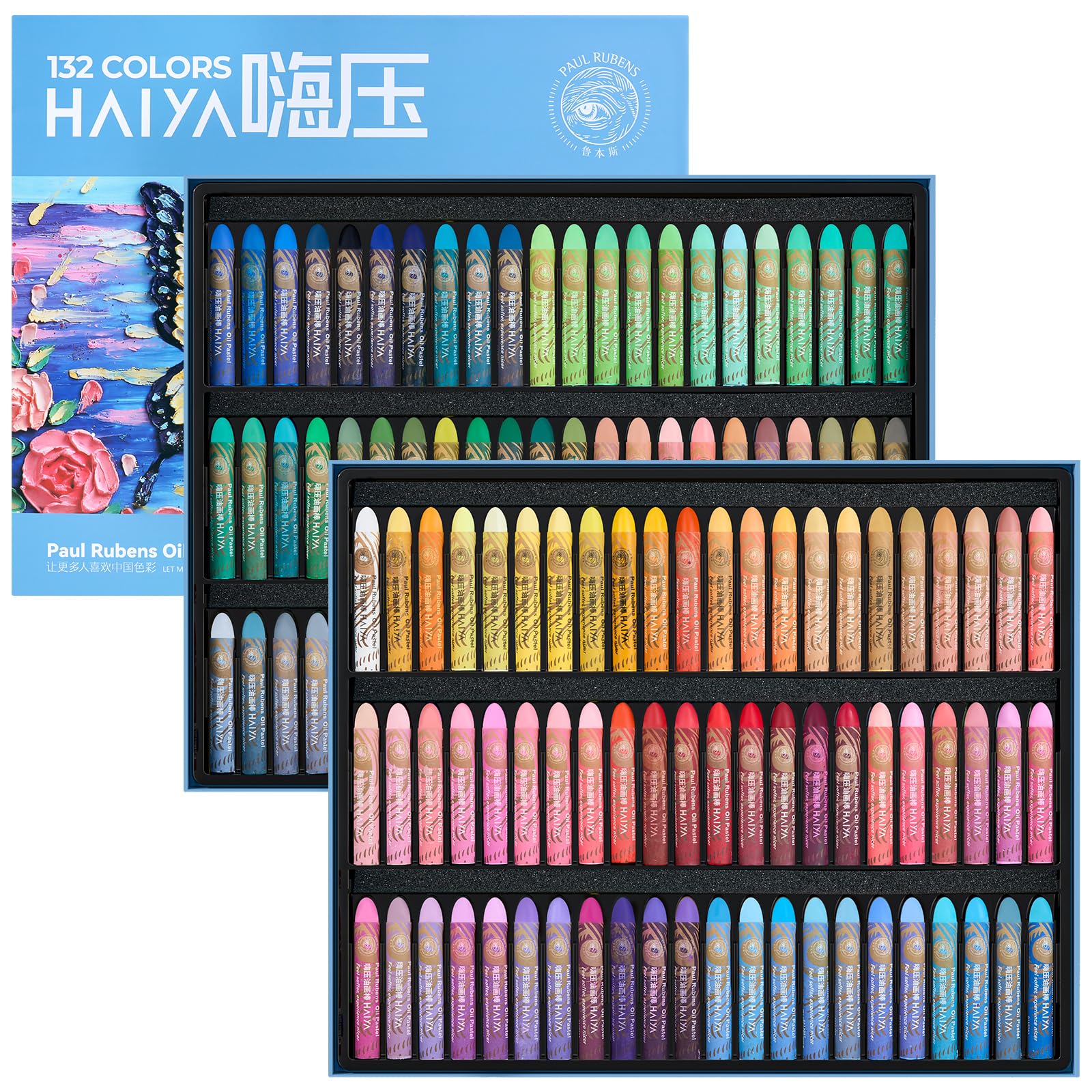 Paul Rubens Ölpastellkreide Set, Oil Pastels Weiche Pastellfarben Ungiftig für Künstler, Studenten und, Ideal zum Skizzieren, Dekorieren(Neues Paket)