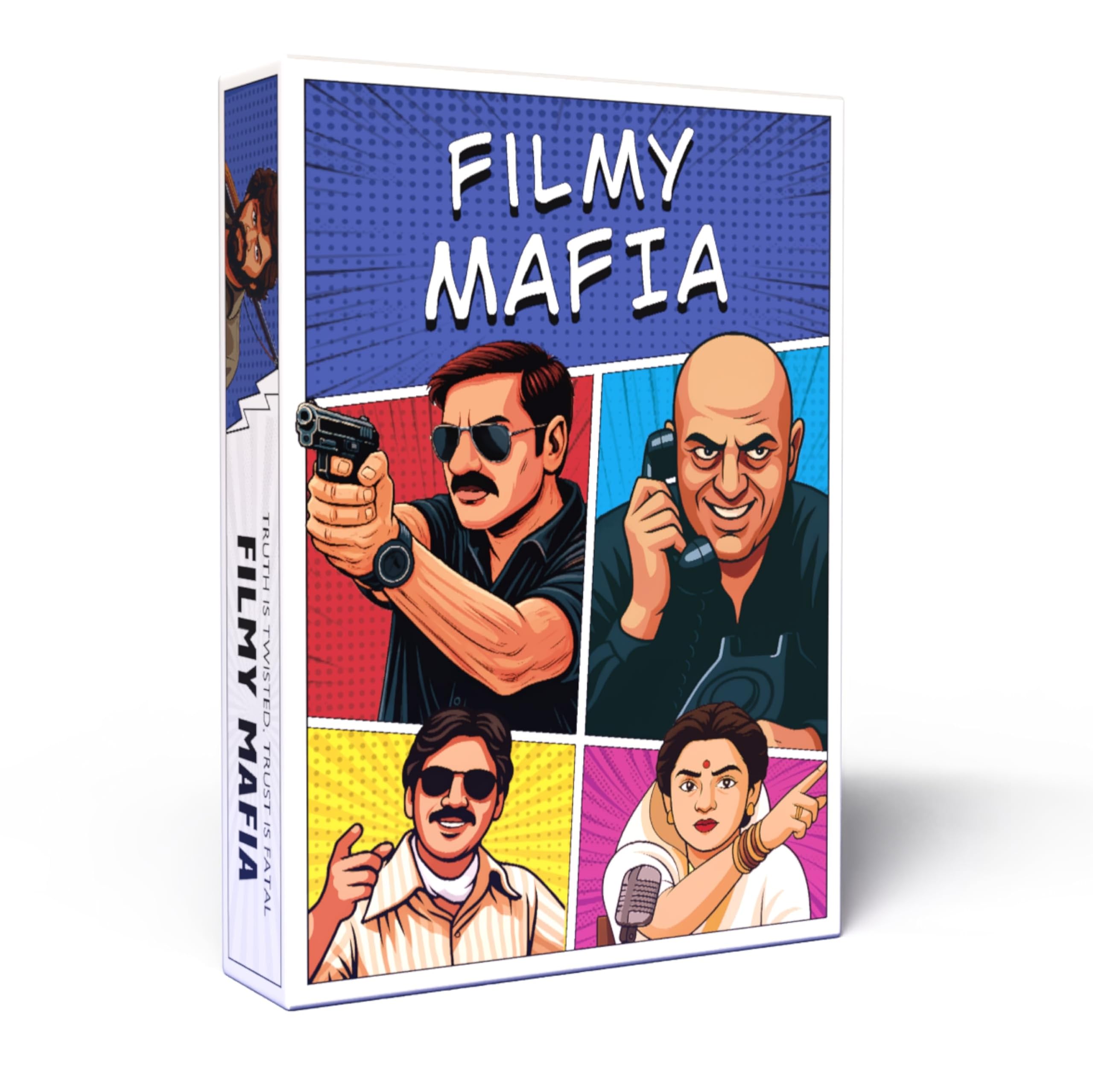 Filmy Mafia – Bollywood Themed Social Deduction Party Game | Fun Board Game for Families, Friends & Adults | 6–40 Players-image-7
