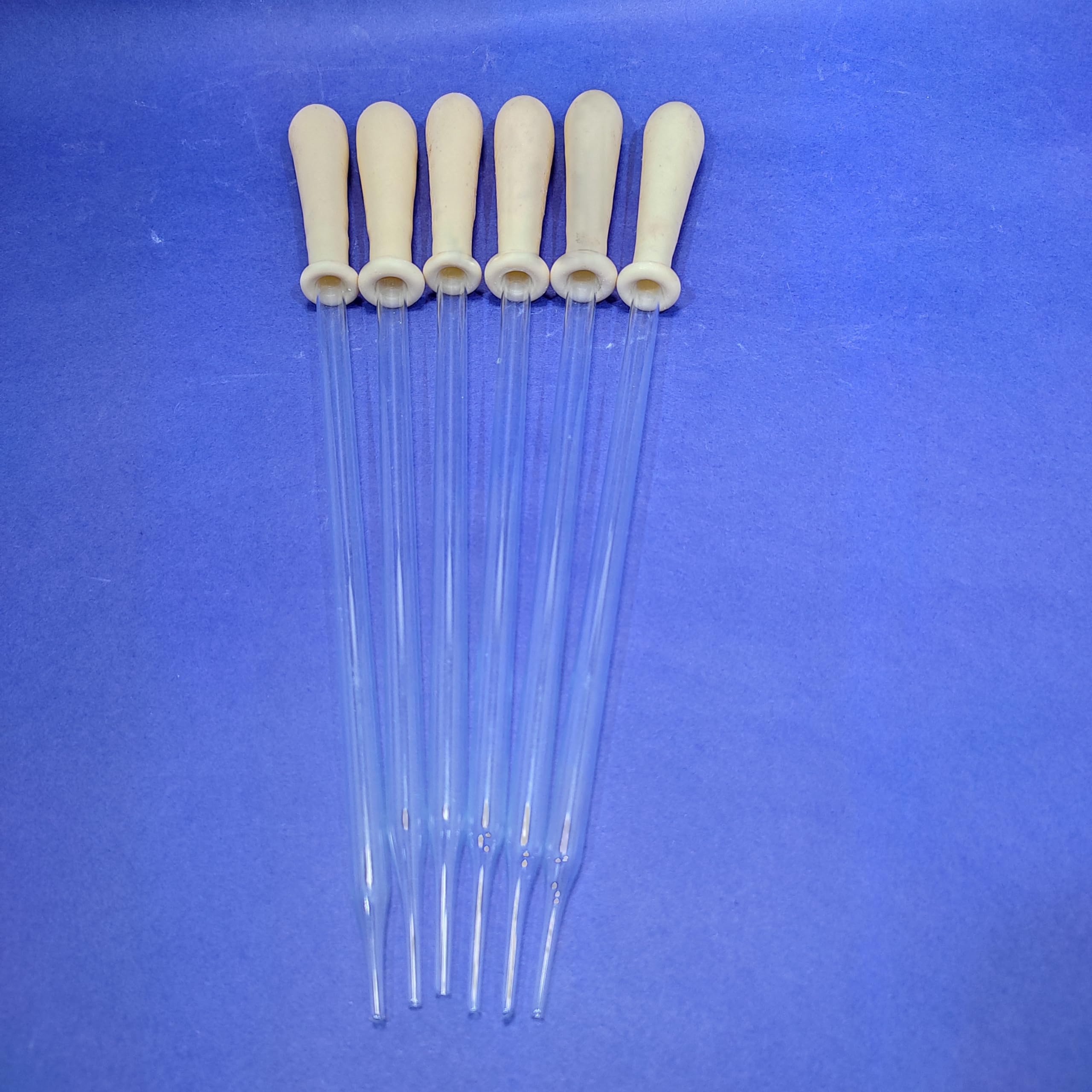Glass dropper long Size : 8 Inch for laboratory use with powerful rubber sucker (PECK OF 6 DROPPERS) (B0D2TWK6FL) Amazon Price History, Amazon Price Tracker