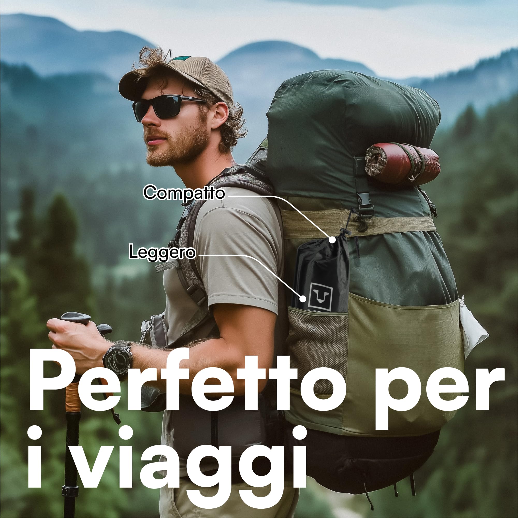 H & S®, 10 pannelli pieghevoli da campeggio per piano cottura a gas e anti-vento