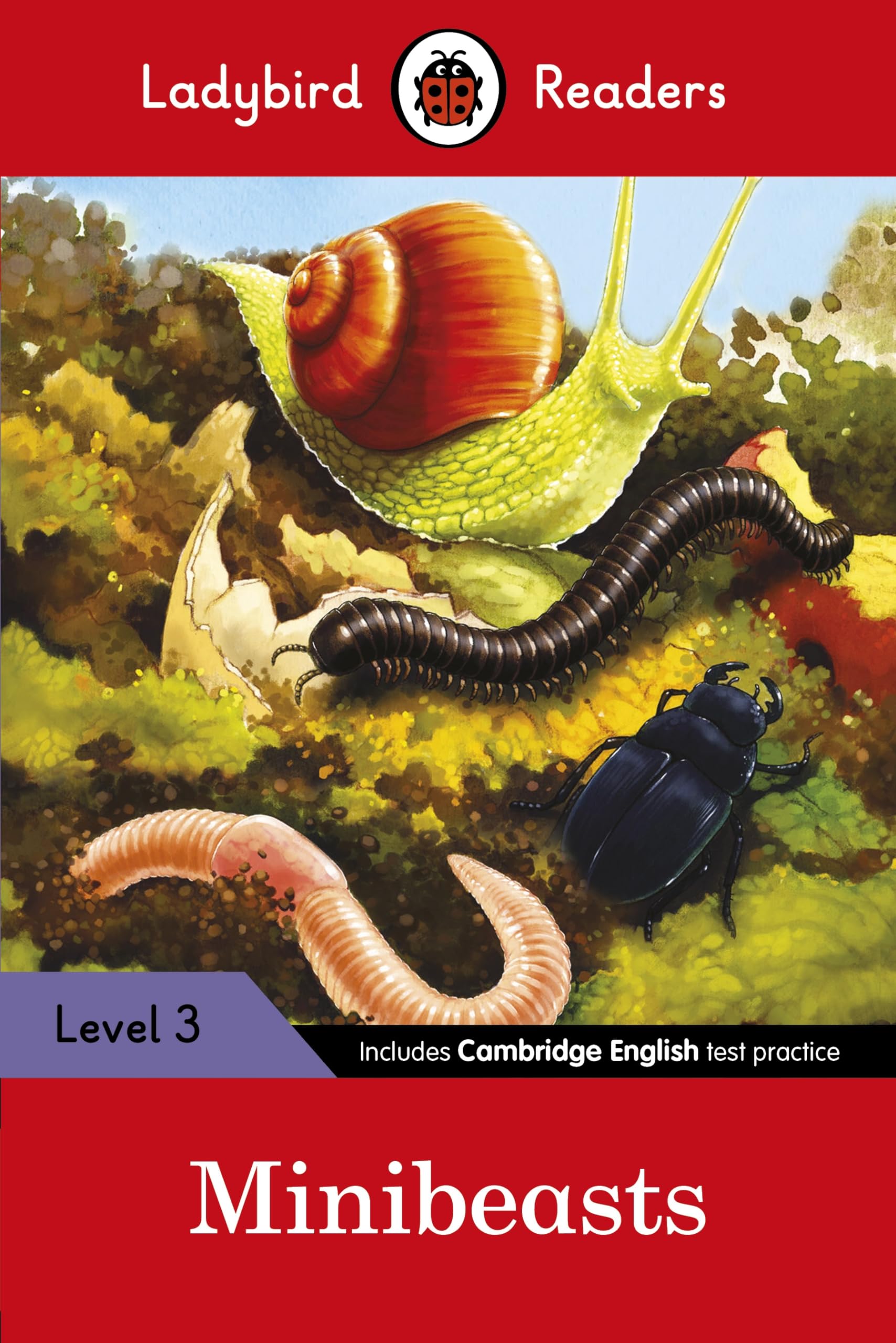 Ladybird Readers Level 3, Minibeasts ELT Graded Reader: Level 3 (Elt Graded Reader)