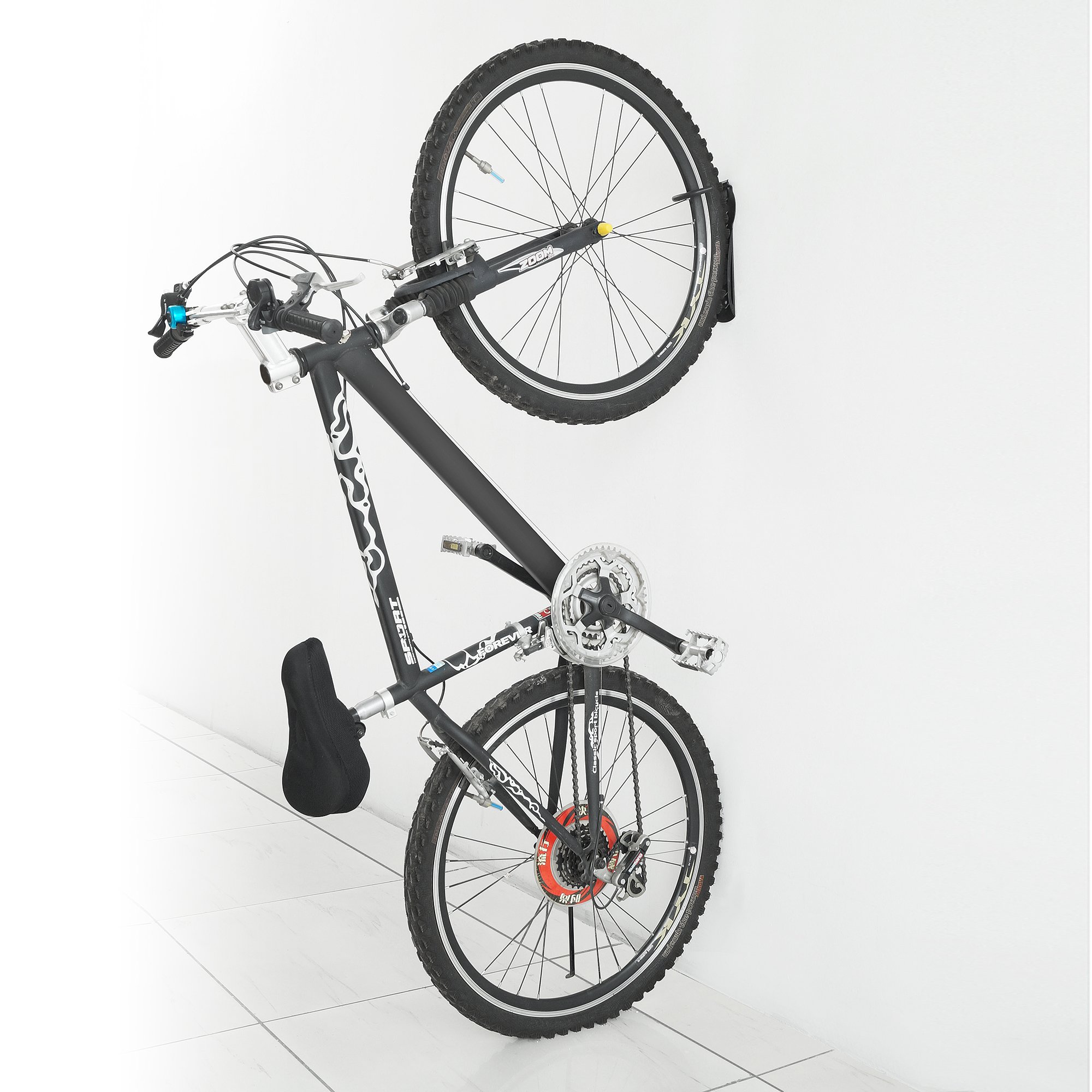 SWANEW Support mural de vélo Support à vélos Pliable Rangement Gain de