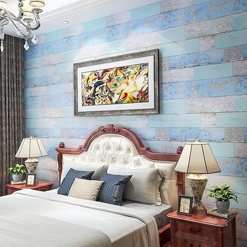 Miniatura 3 de Art3d Papel tapiz de 17.7 x 78.7 pulgadas para despegar y pegar, película de vinilo autoadhesiva decorativa de grano de madera para muebles,