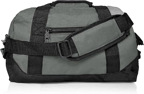 Miniatura 2 de Bolsa tipo marinero Dalix. Bolsa tipo saco marinero pequeño en dos tonos para gimnasio, 14 pulgadas