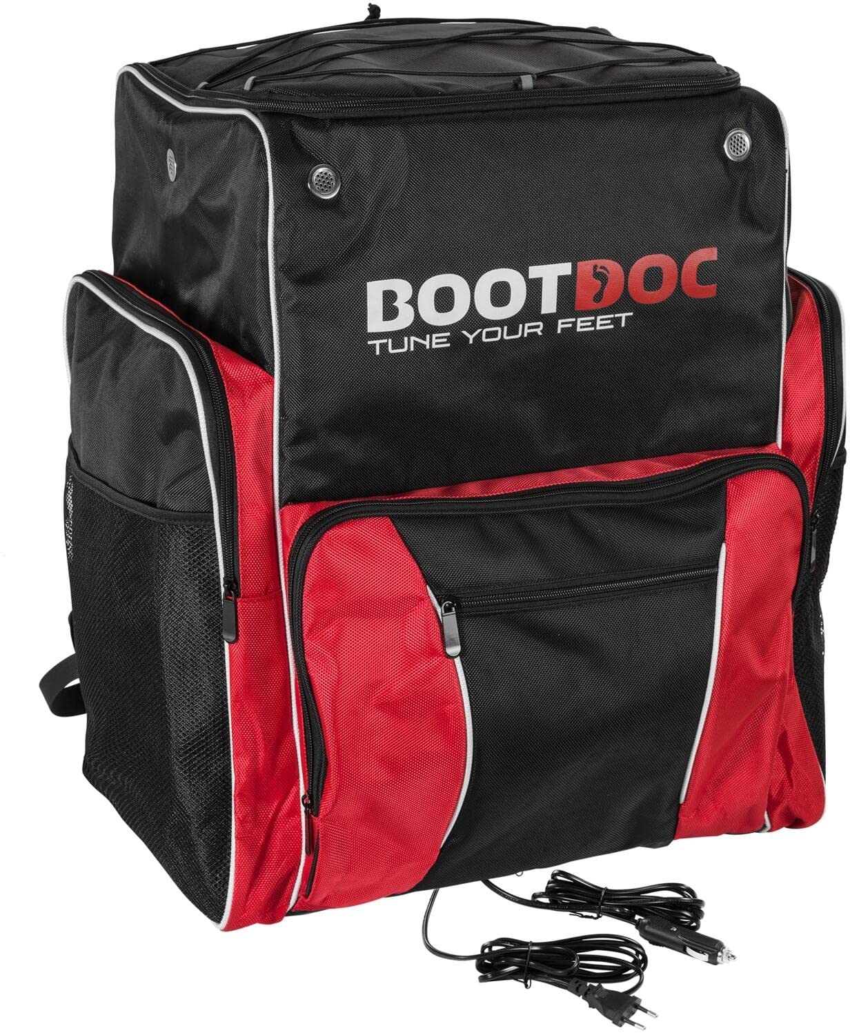 Bootdoc Heated Racing Bag Pro beheizbare Tasche (schwarz/rot/weiß)