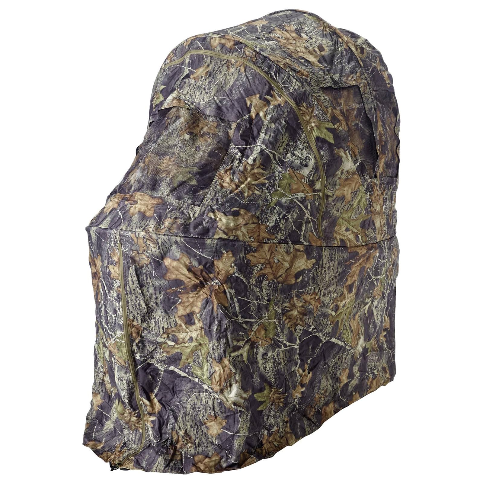Persiana de Caza Transparente portátil - Persiana de Suelo emergente portátil Transparente de 270/360 Grados, para Caza de Ciervos y Pavos | Estor de Camuflaje para 1-4 Personas, Estor