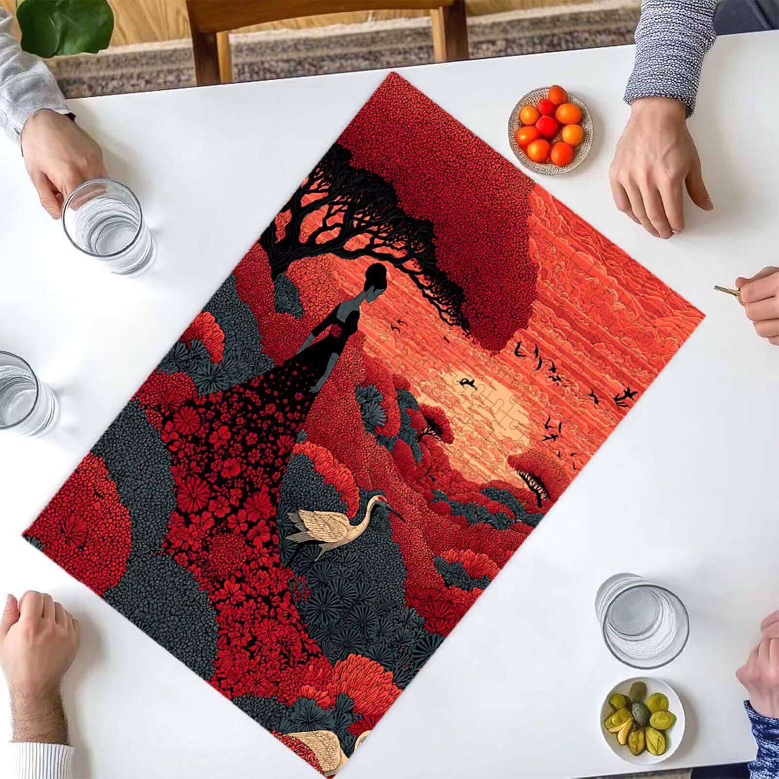 Puzzle 1500 sztuk Puzzle dla dorosłych 87 x 57 cm gra edukacyjna prezenty dla dorosłych i dzieci w wieku 14 lat, kreatywny prezent dla relaksu PjY8275 4-N