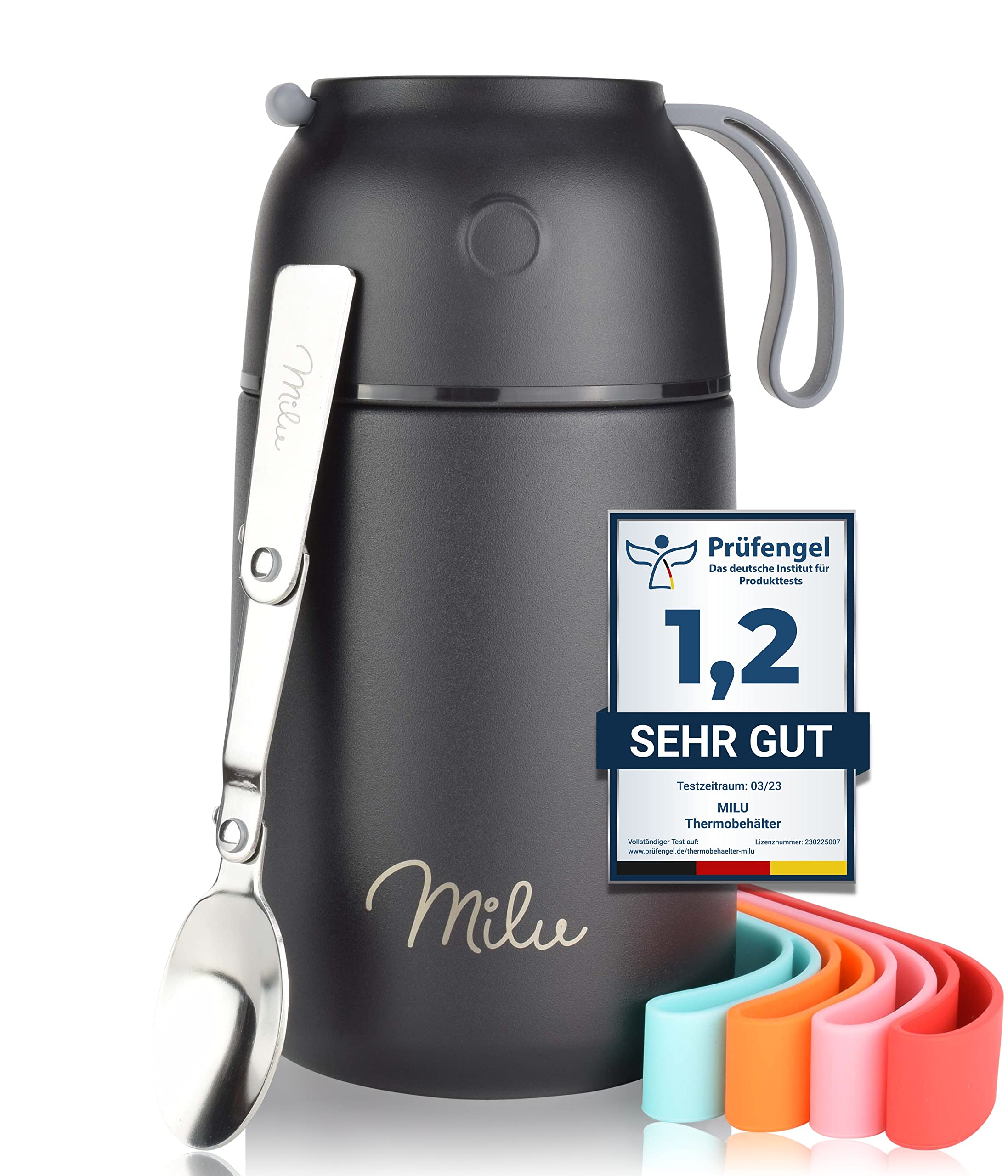 Buy Milu® Thermal Container 450, 650 ml, 800 ml, Stainless Steel