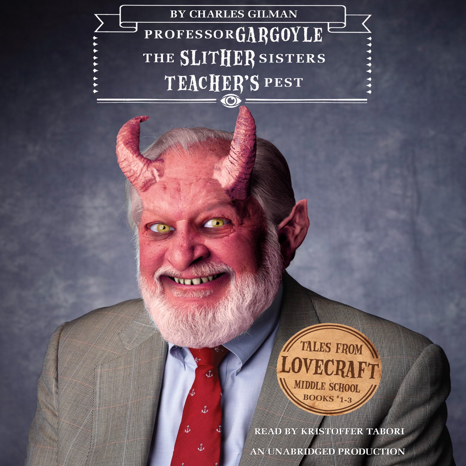 Cover art for Tales from Lovecraft Middle School #1, #2, and #3