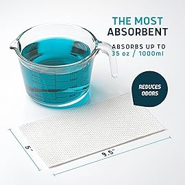 Lunderg Commode Liners with Absorbent Pads - Value Pack Medical Grade 50 Count Universal Fit - Disposable Bedside Commode Liners & Pads for Adult Chairs, Portable Potty Buckets & Camping Toilet Bags