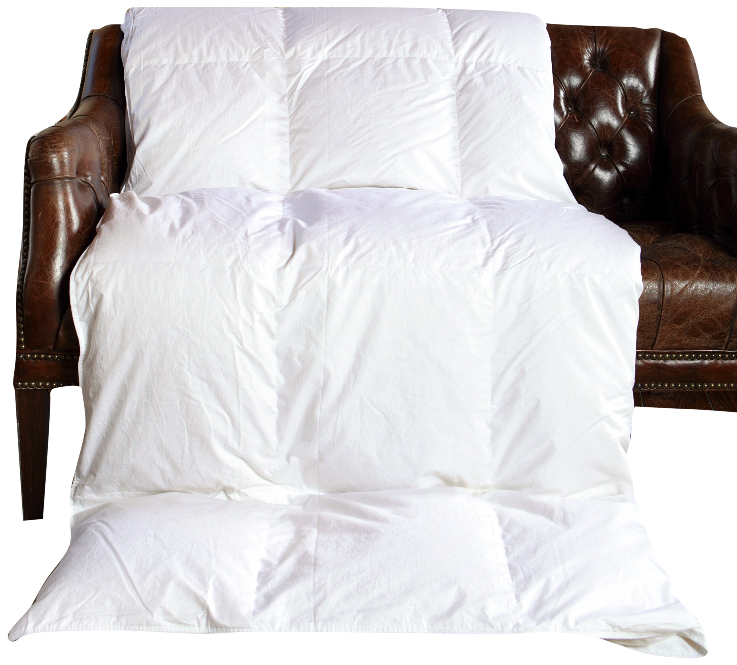 Cloud Nine Comforts Contessa Comforter, Twin, Polish White