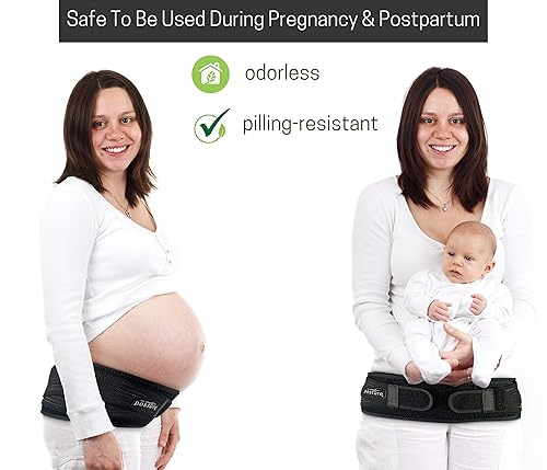 Miniatura 6 de Vriksasana Posture Cinturón de cadera sacroilíaco para mujeres y hombres que alivia el dolor ciático, pélvico, espalda baja, pierna y nervio sacro