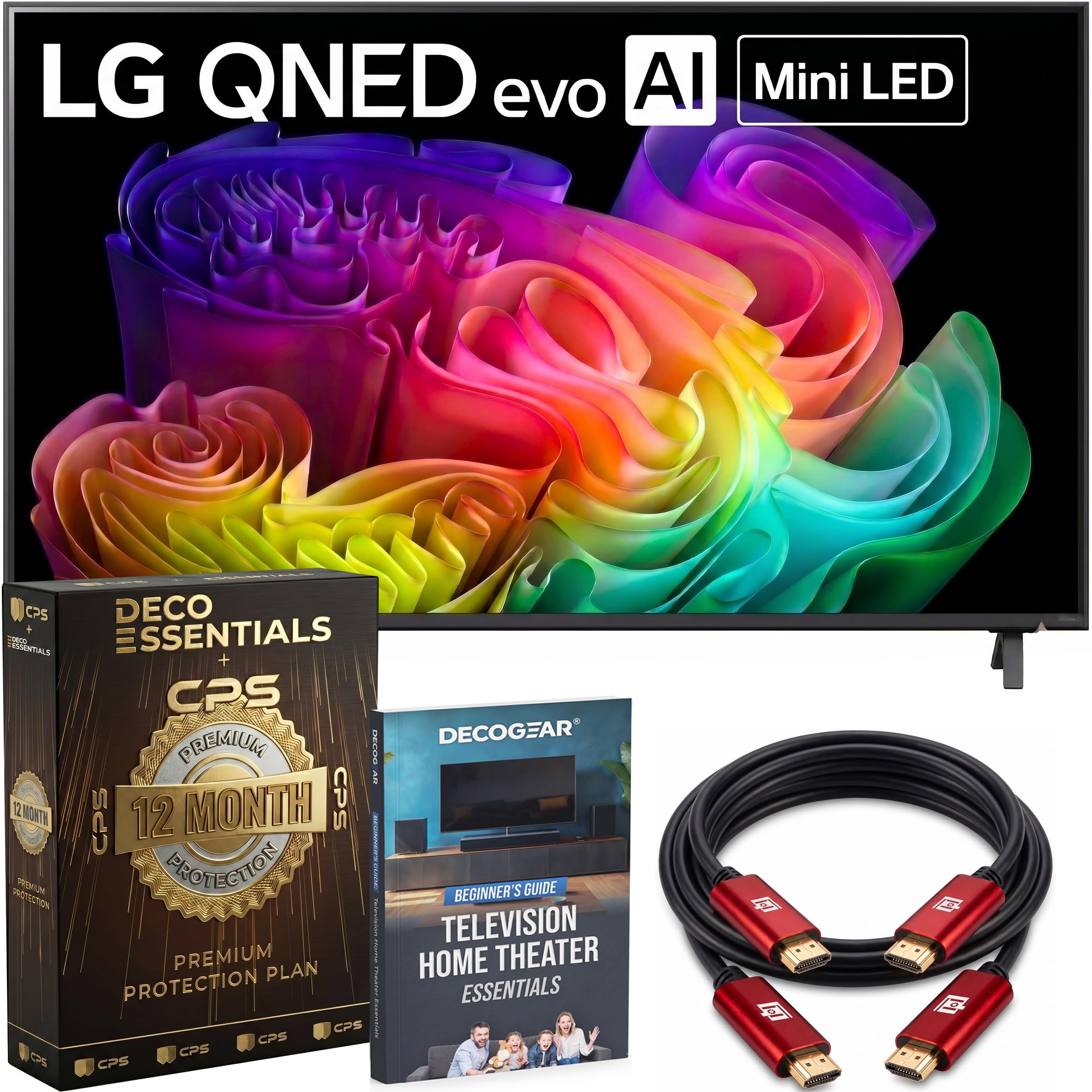 LG QNED evo AI Bundle